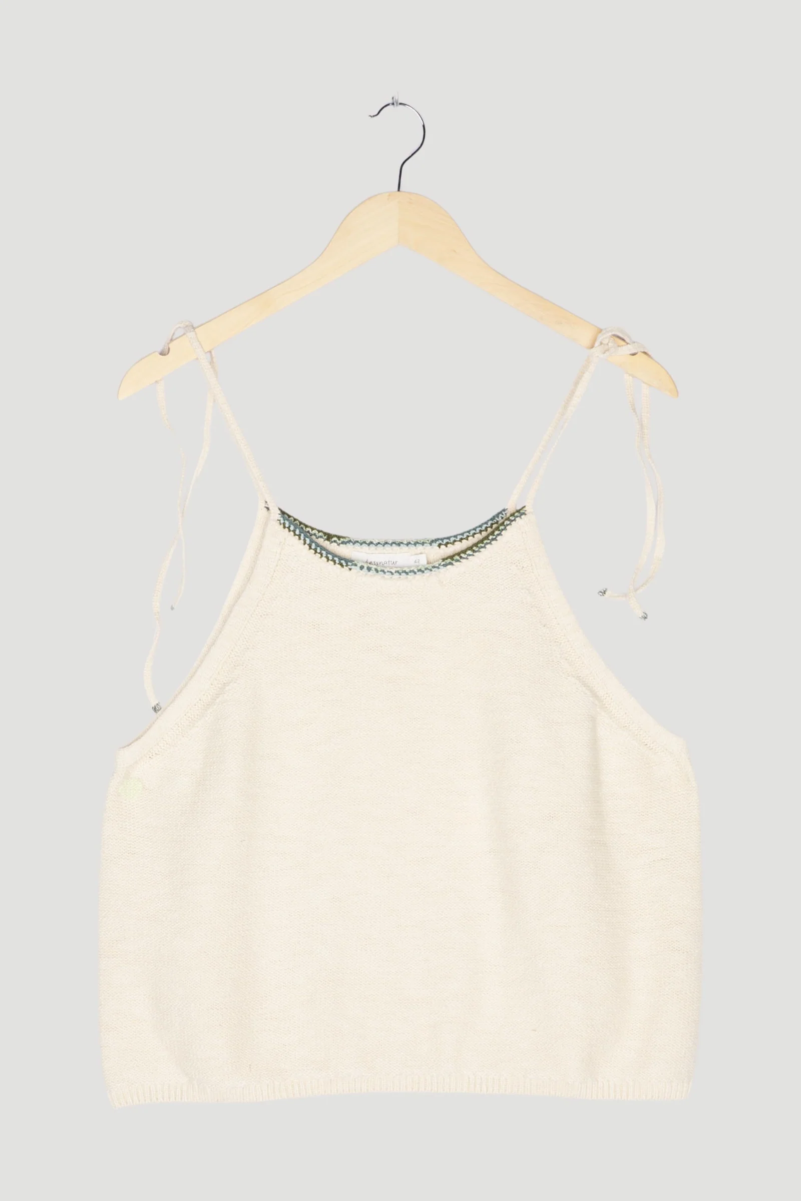 Secondhand Re-Purpose Stricktop aus Bio-Baumwolle mit Kapok - Image 7