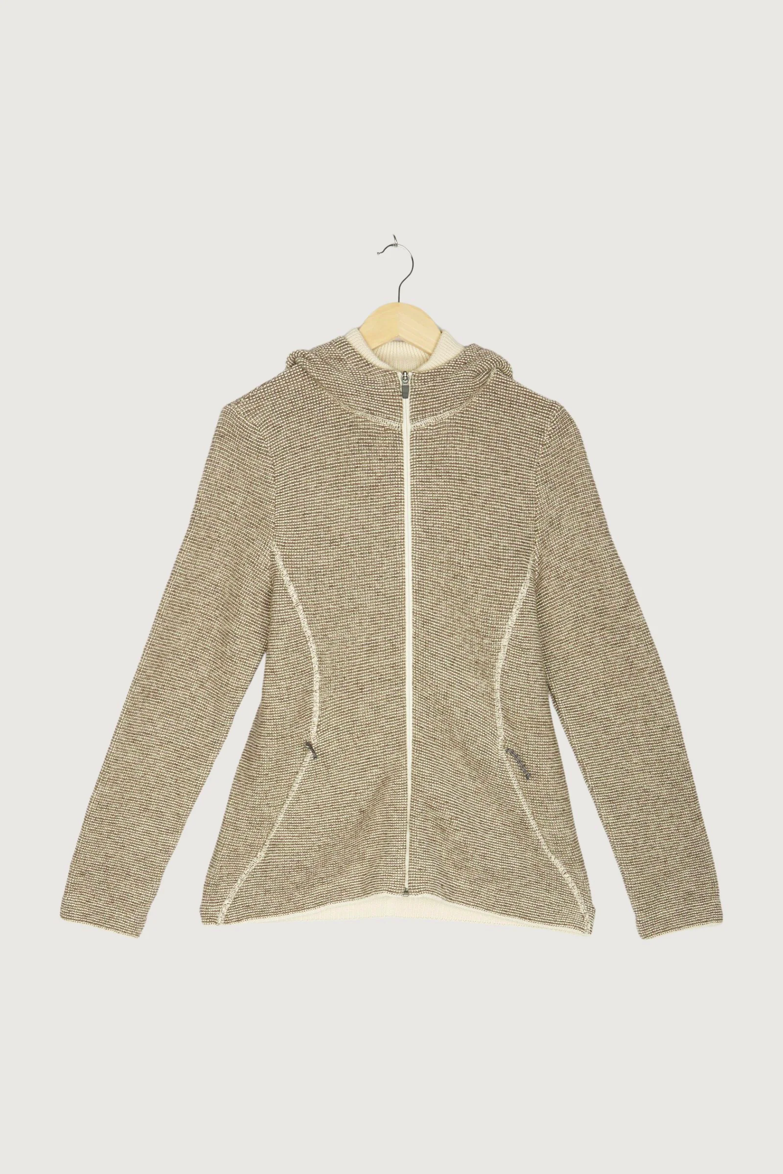 Secondhand Rhön-Strickjacke aus Schurwolle mit Bio-Baumwolle - Image 4