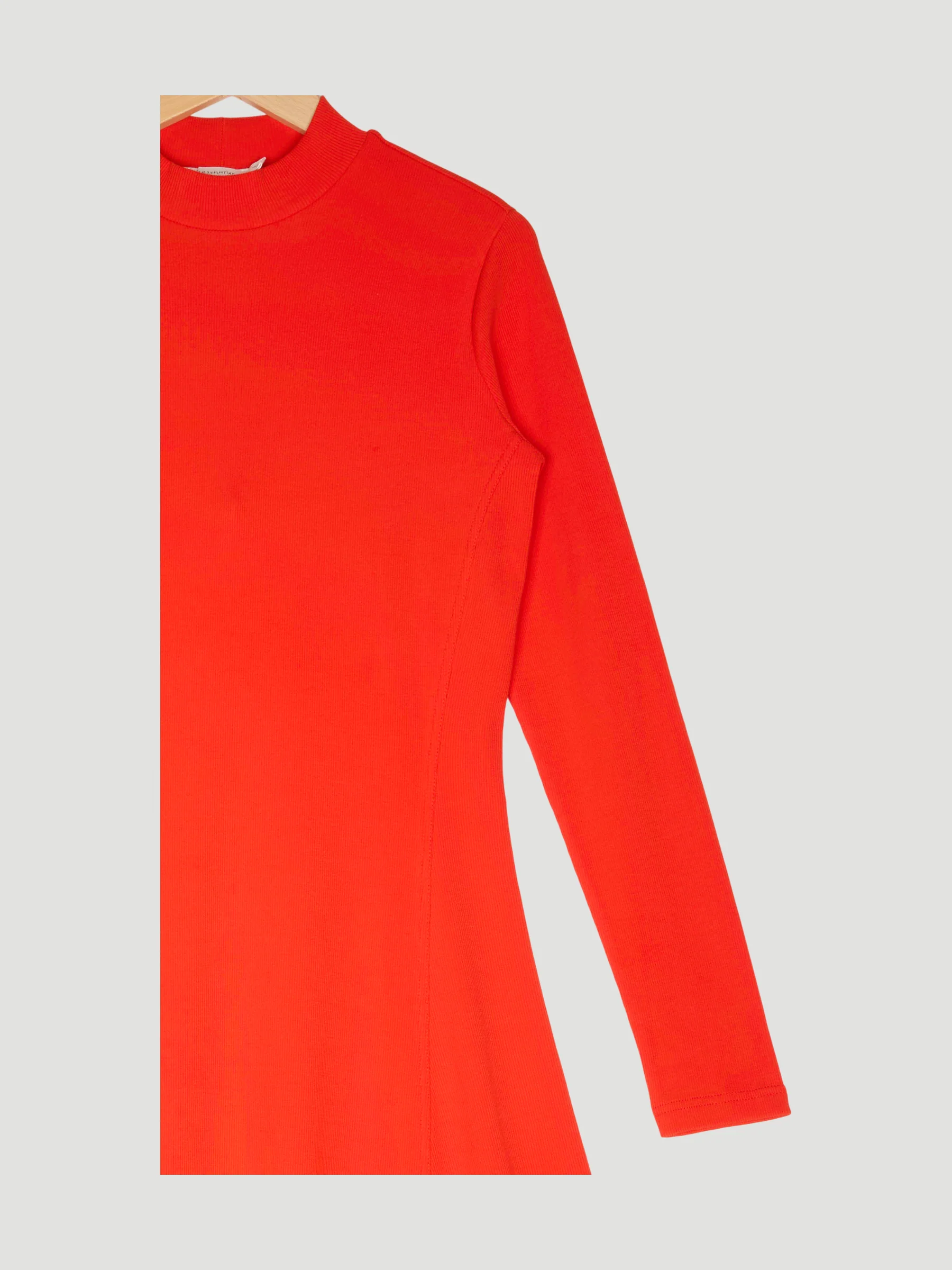Secondhand Rib Jerseykleid Slim - Image 3