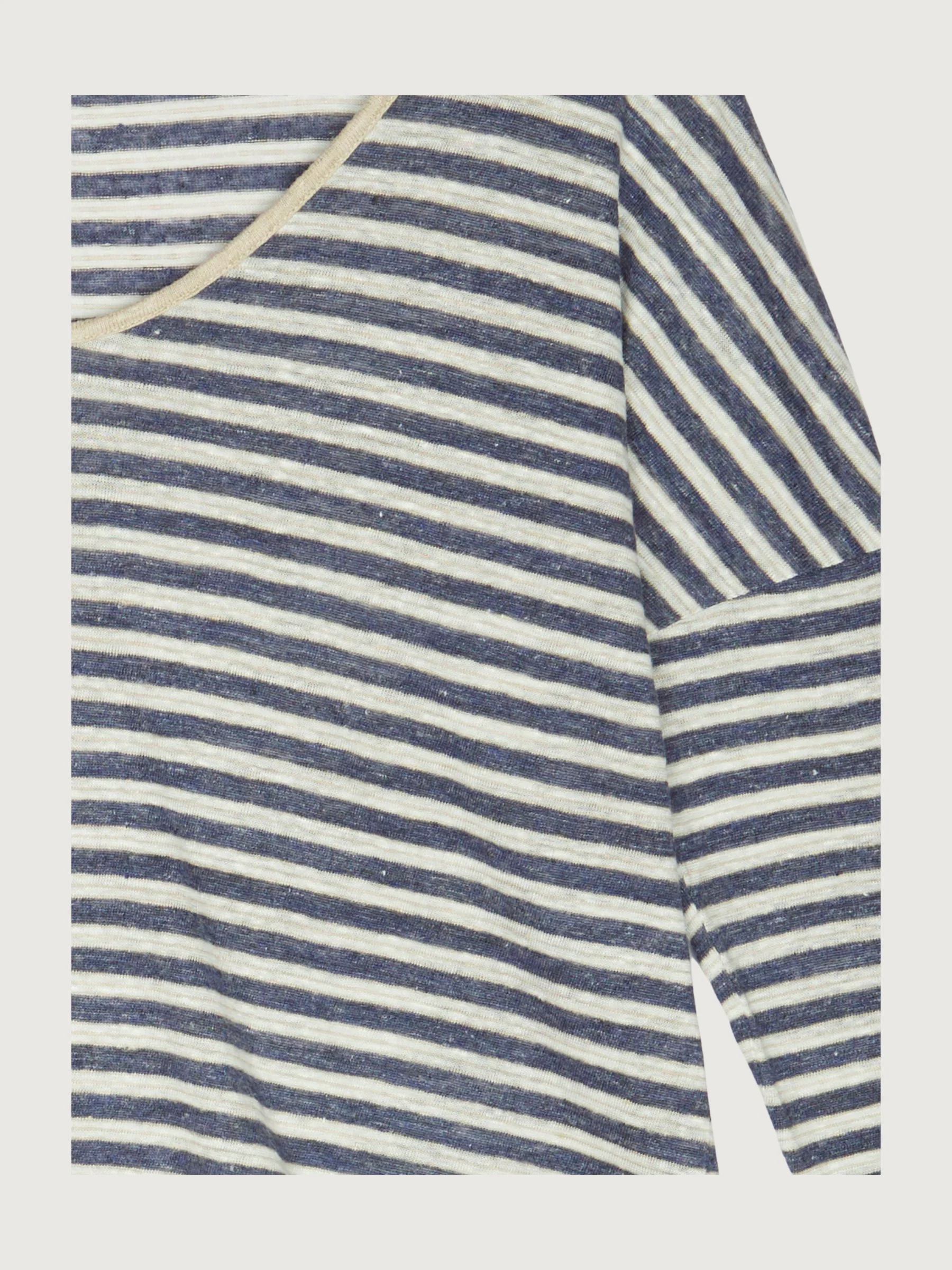 Secondhand Ringelshirt aus reinem Leinen - Image 15