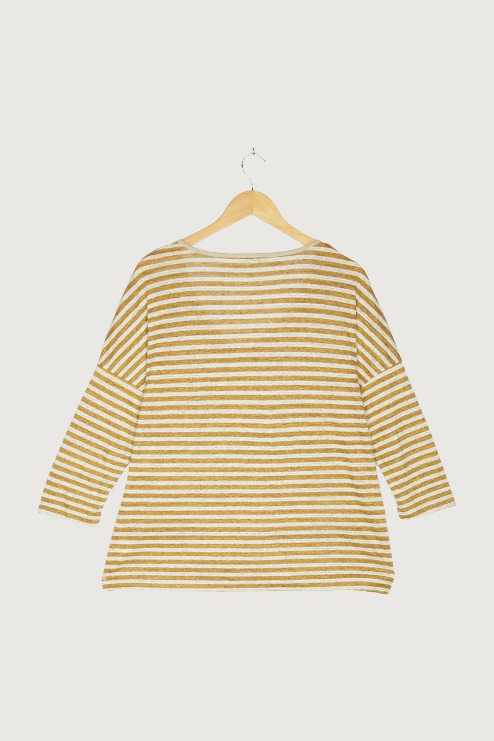 Secondhand Ringelshirt aus reinem Leinen - Image 16