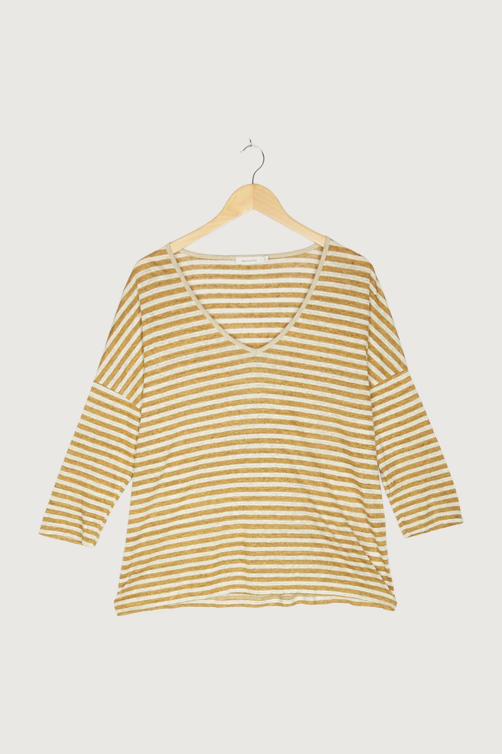 Secondhand Ringelshirt aus reinem Leinen - Image 17