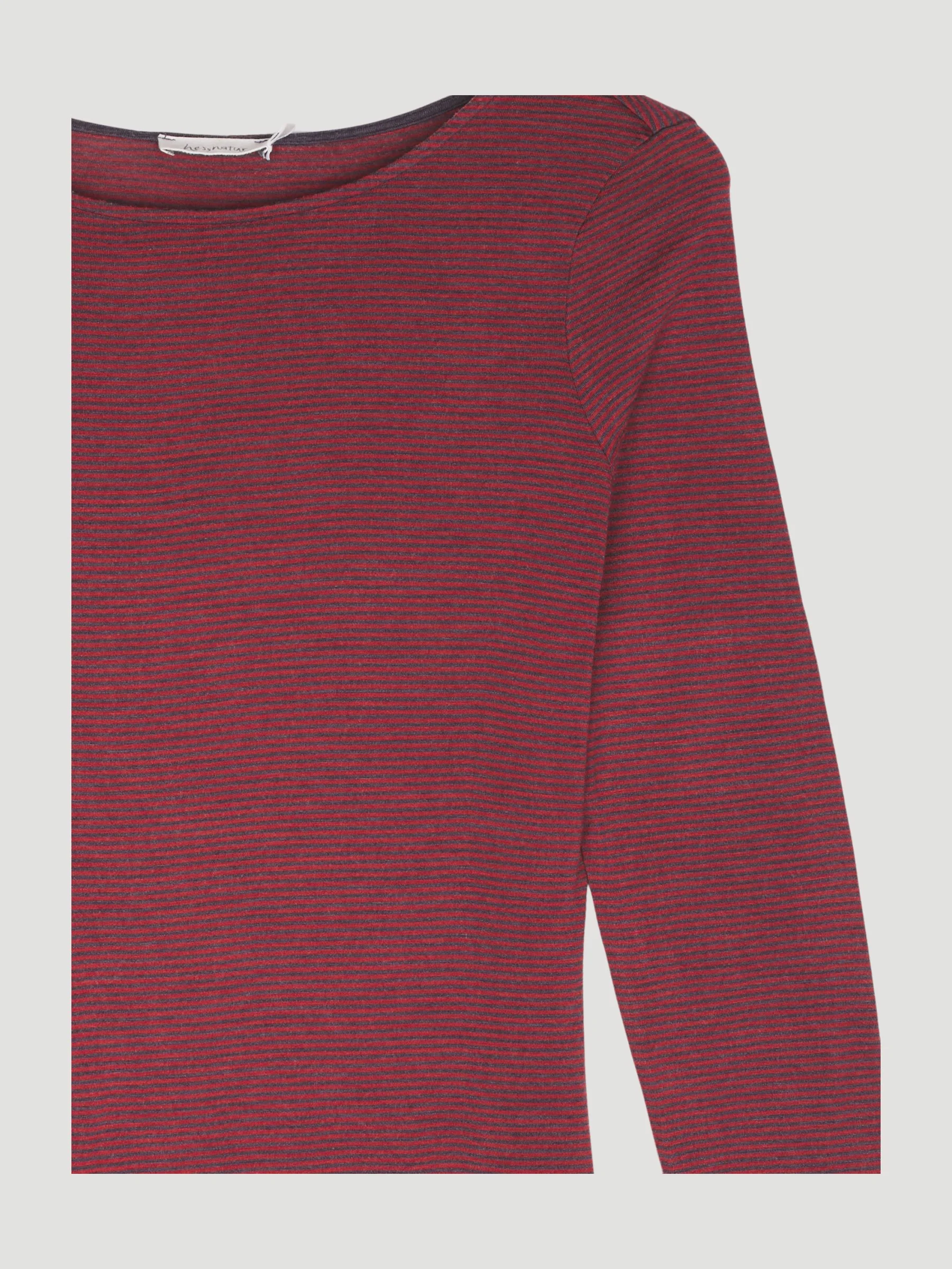 Secondhand Ringelshirt aus Schurwolle mit Seide - Image 3