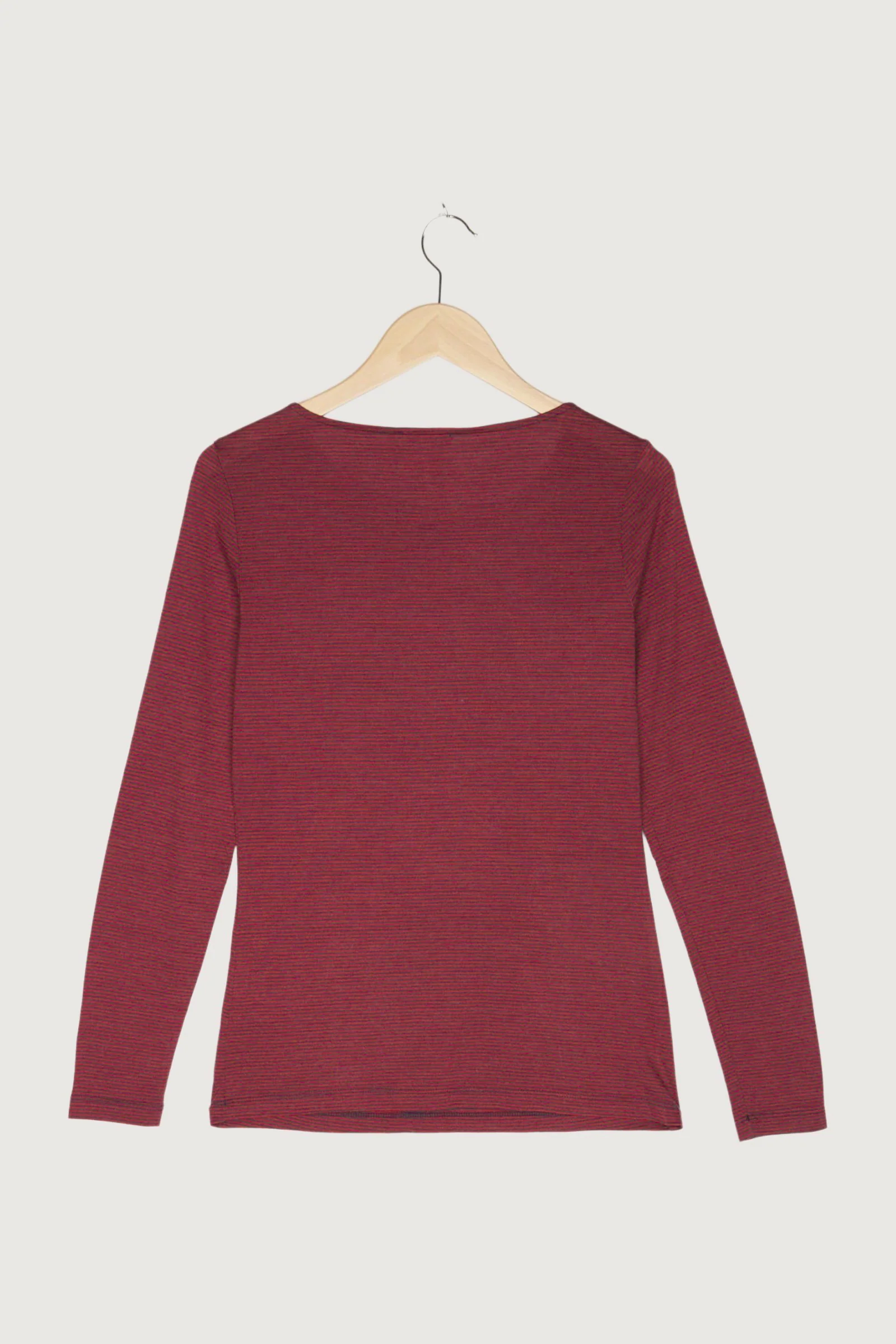 Secondhand Ringelshirt aus Schurwolle mit Seide - Image 5