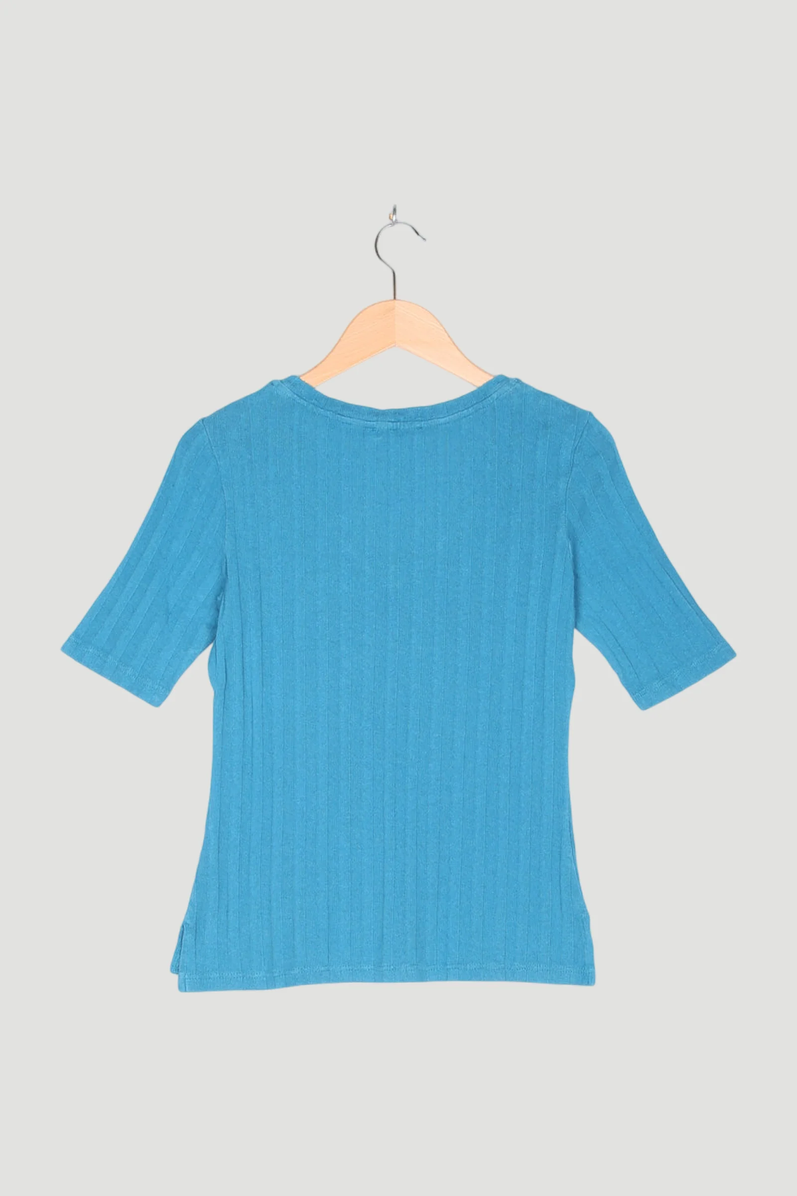 Secondhand Rippshirt aus Bio-Baumwolle mit Hanf - Image 2