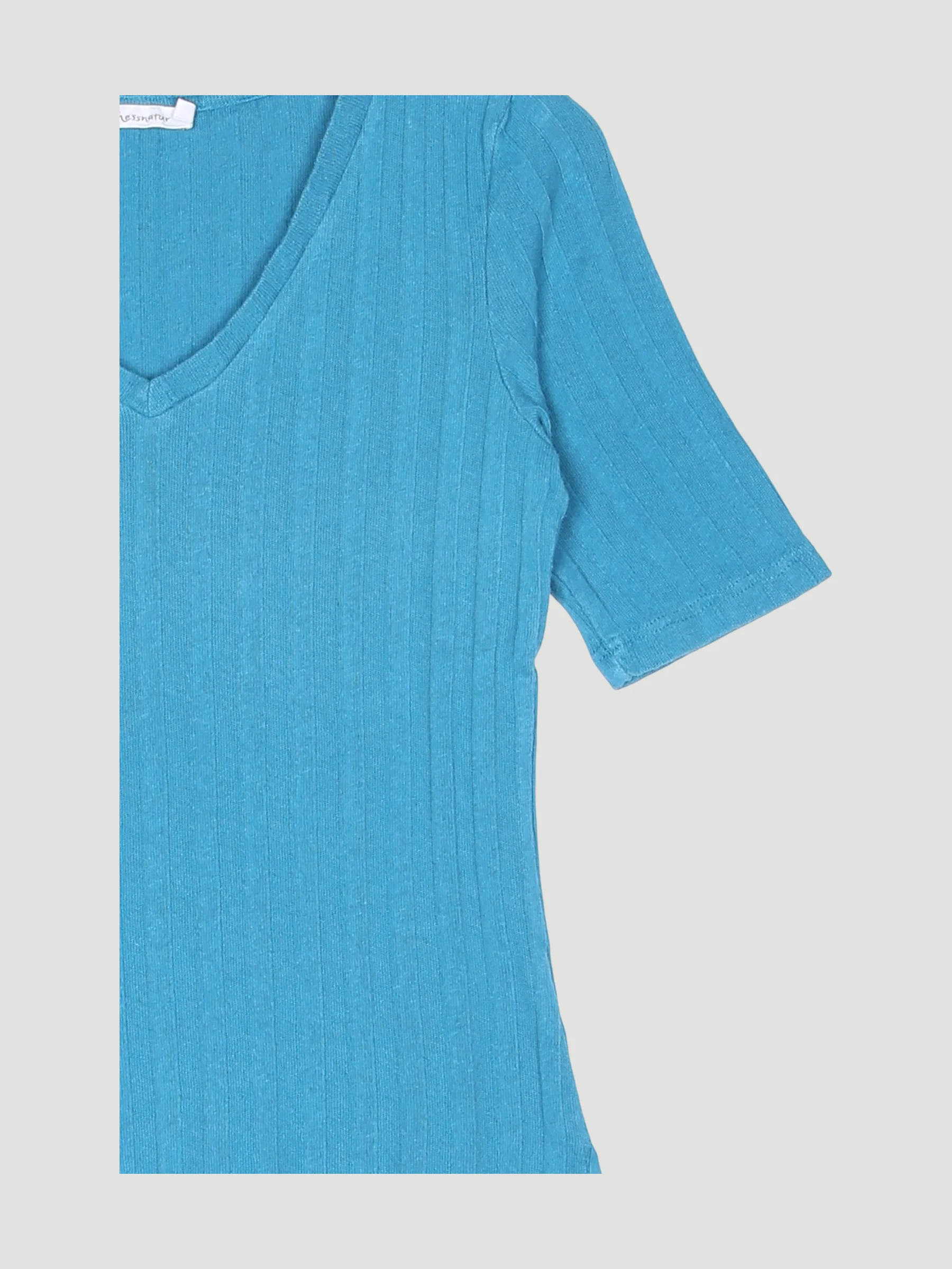 Secondhand Rippshirt aus Bio-Baumwolle mit Hanf - Image 3