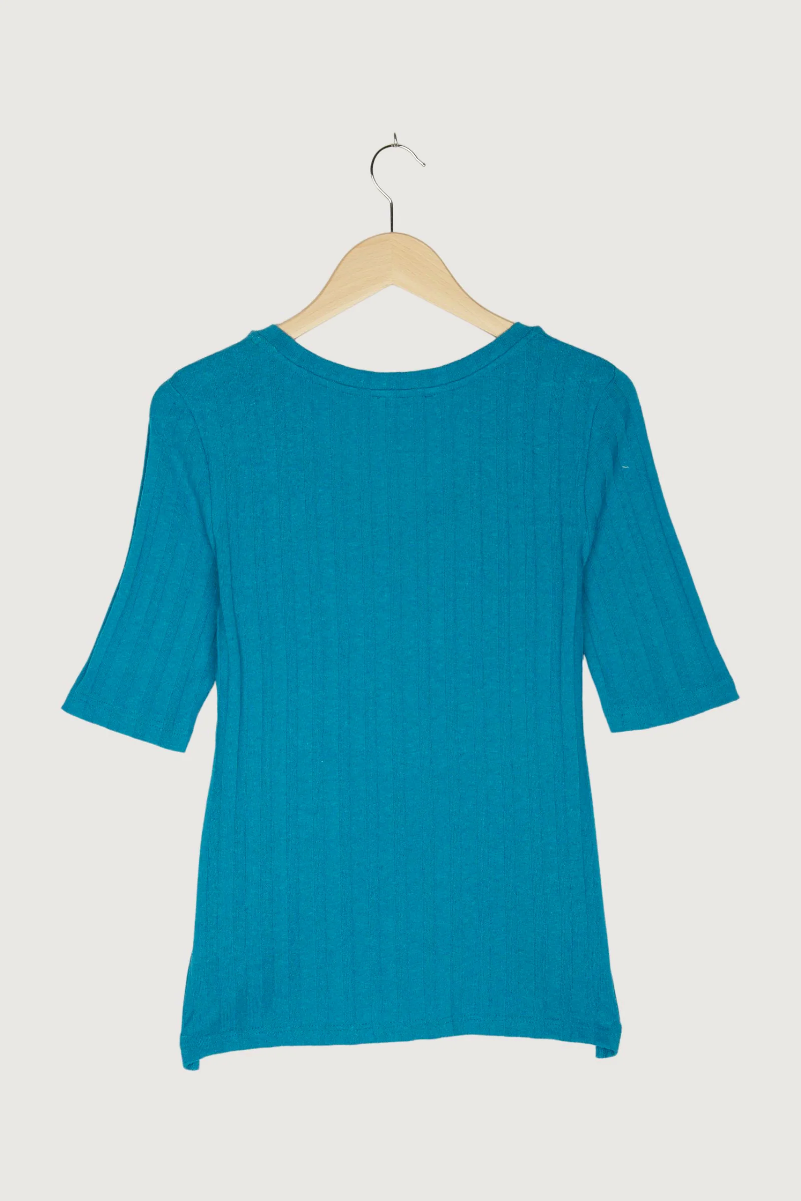 Secondhand Rippshirt aus Bio-Baumwolle mit Hanf - Image 8