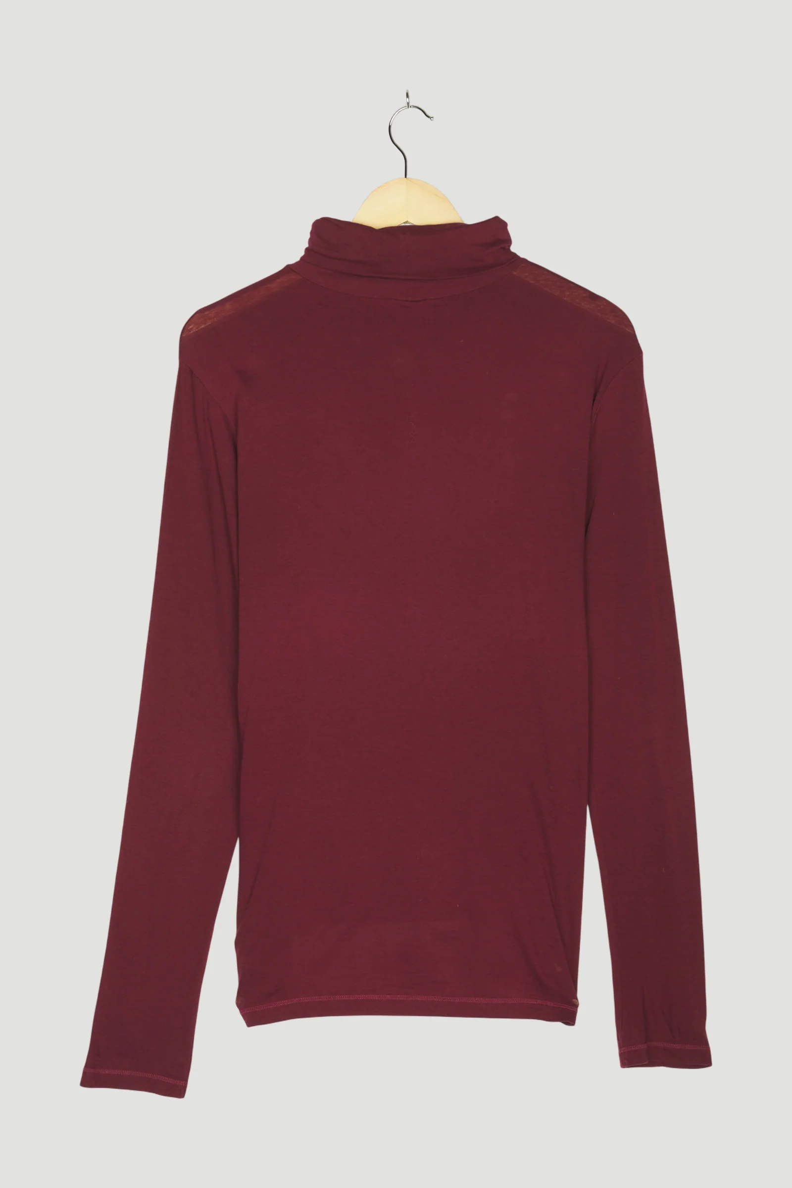 Secondhand Rollkragen-Shirt aus reiner Bio-Baumwolle - Image 2
