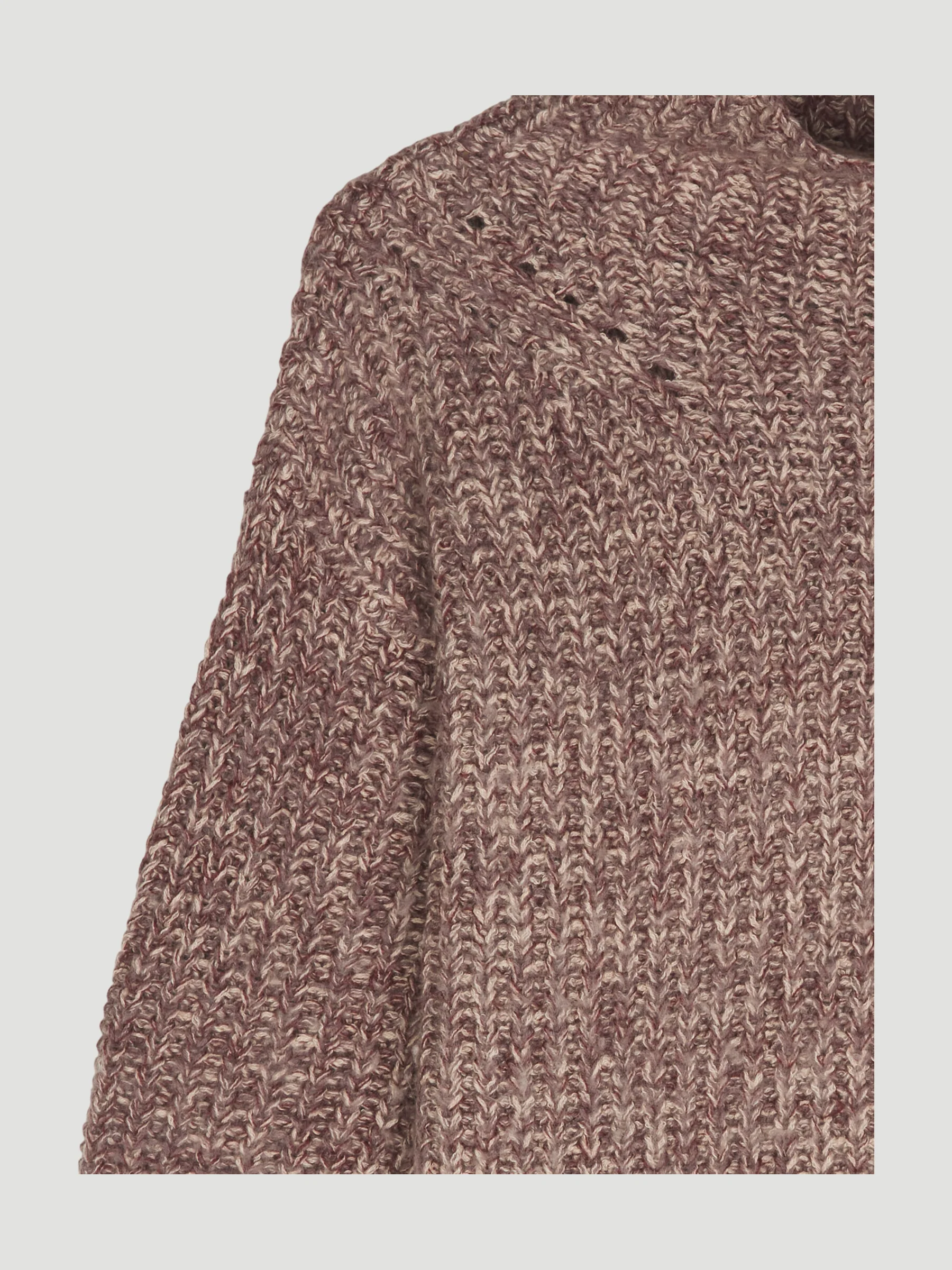 Secondhand Rollkragenpullover aus Bio-Baumwolle und Bio-Schurwolle mit Alpaka - Image 3