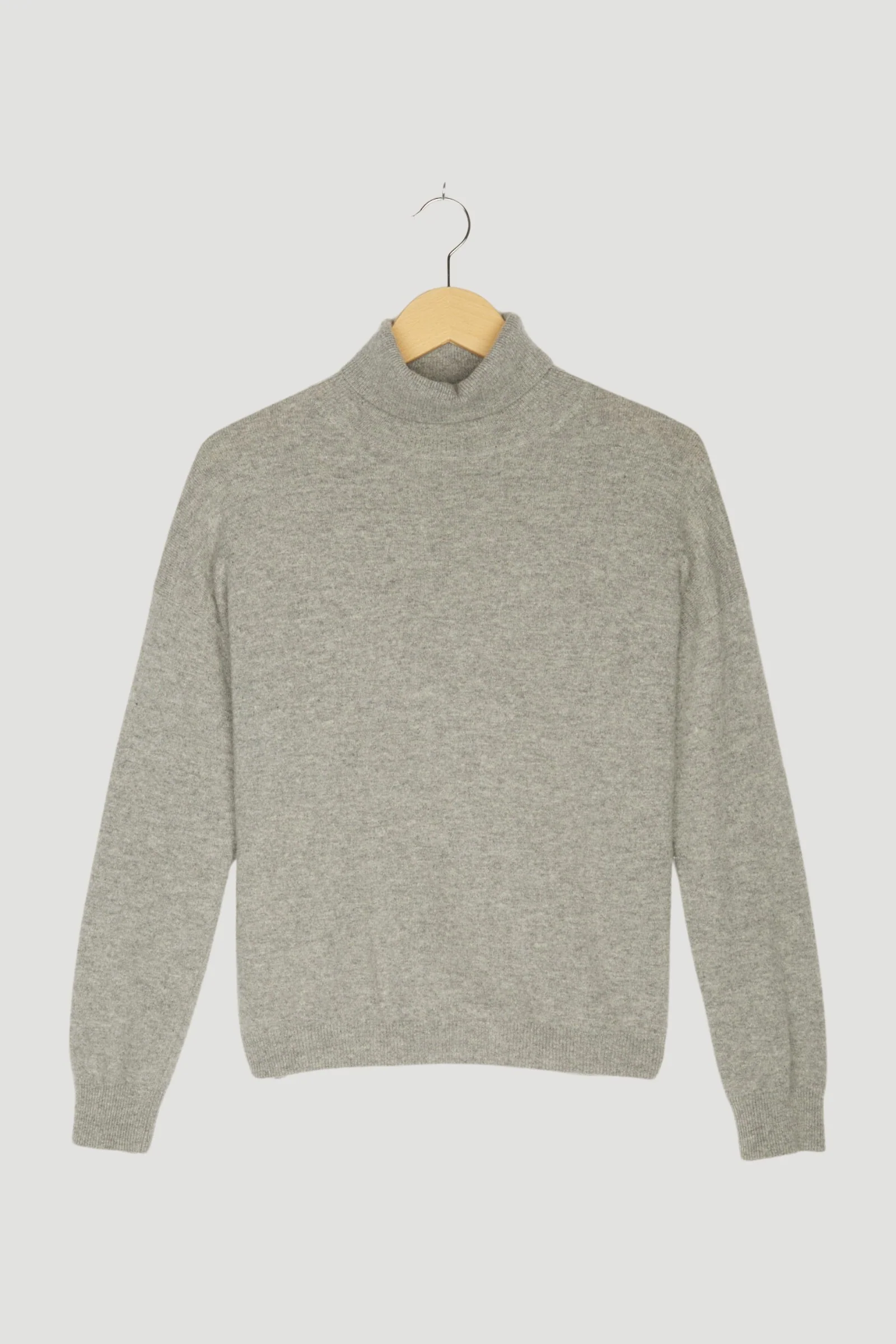 Secondhand Rollkragenpullover aus Bio-Schurwolle mit Kaschmir - Image 4