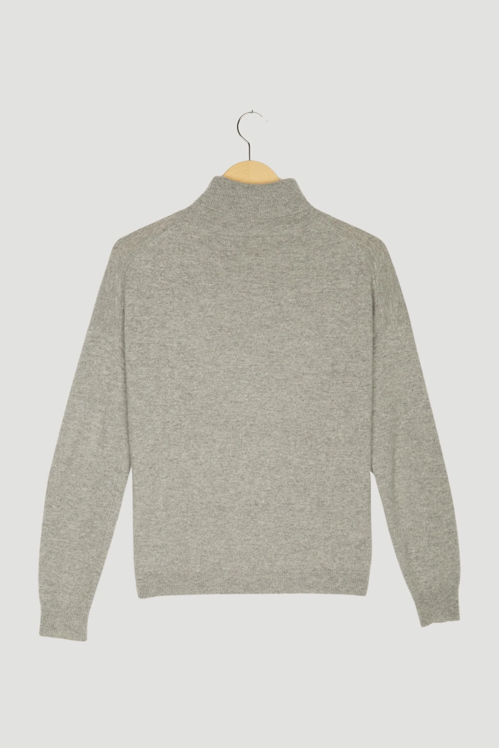 Secondhand Rollkragenpullover aus Bio-Schurwolle mit Kaschmir - Image 5