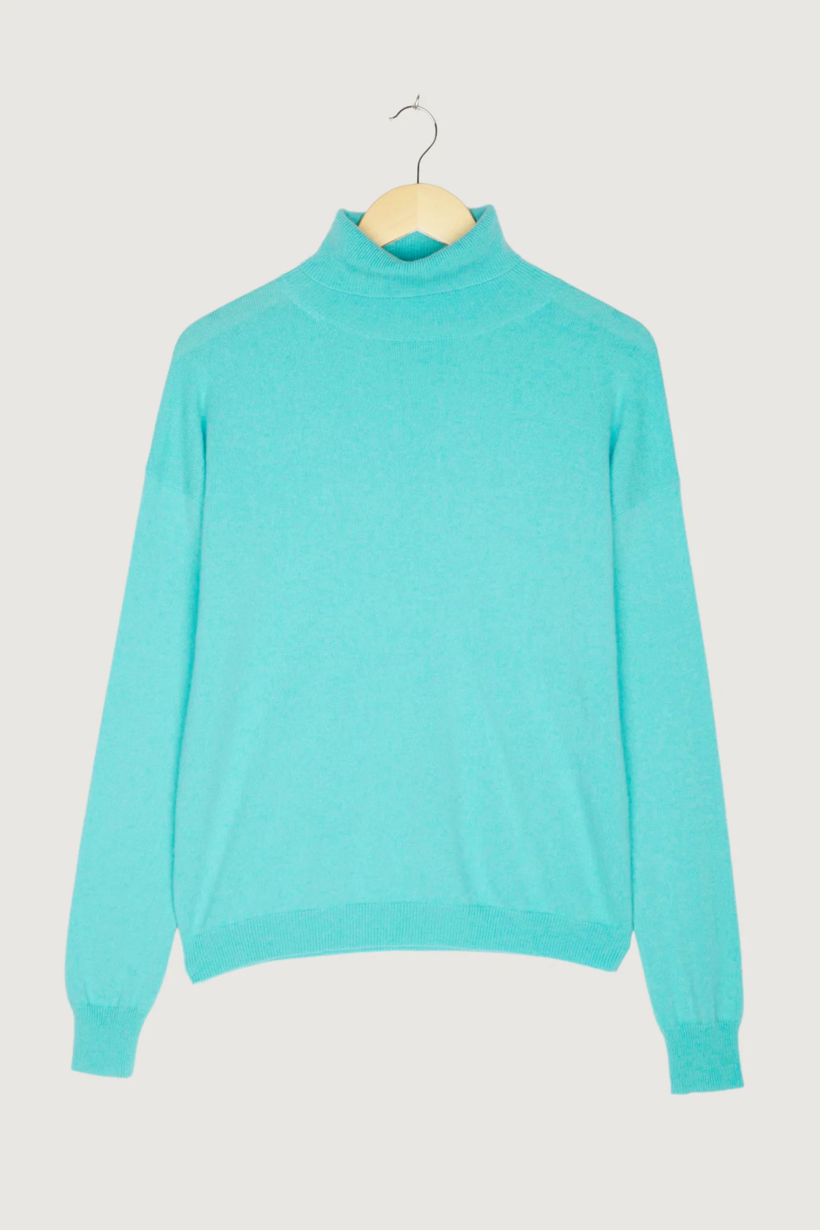 Secondhand Rollkragenpullover aus Bio-Schurwolle mit Kaschmir - Image 7