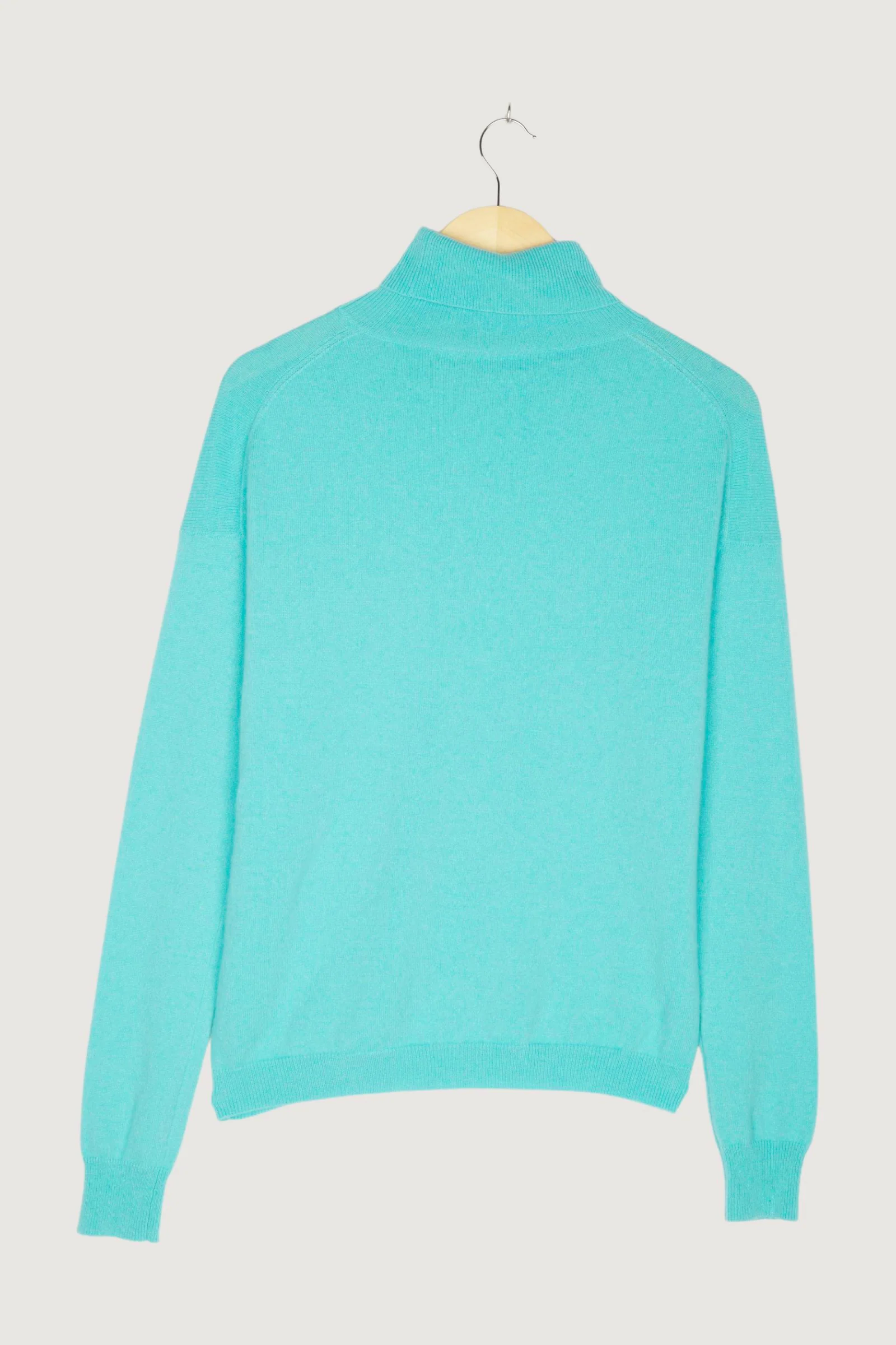 Secondhand Rollkragenpullover aus Bio-Schurwolle mit Kaschmir - Image 8