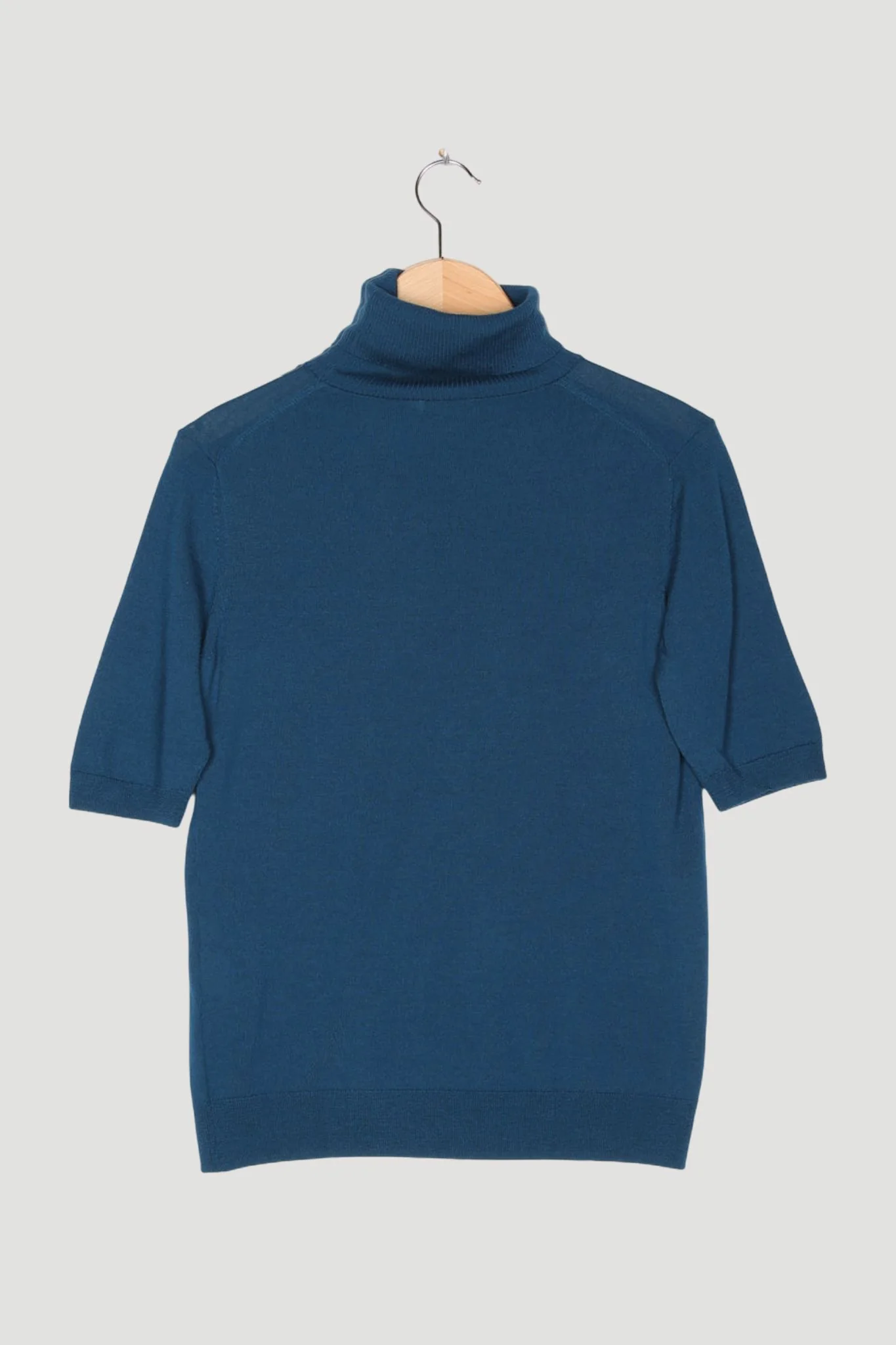 Secondhand Rollkragenpullover aus reiner Bio-Merinowolle - Image 2