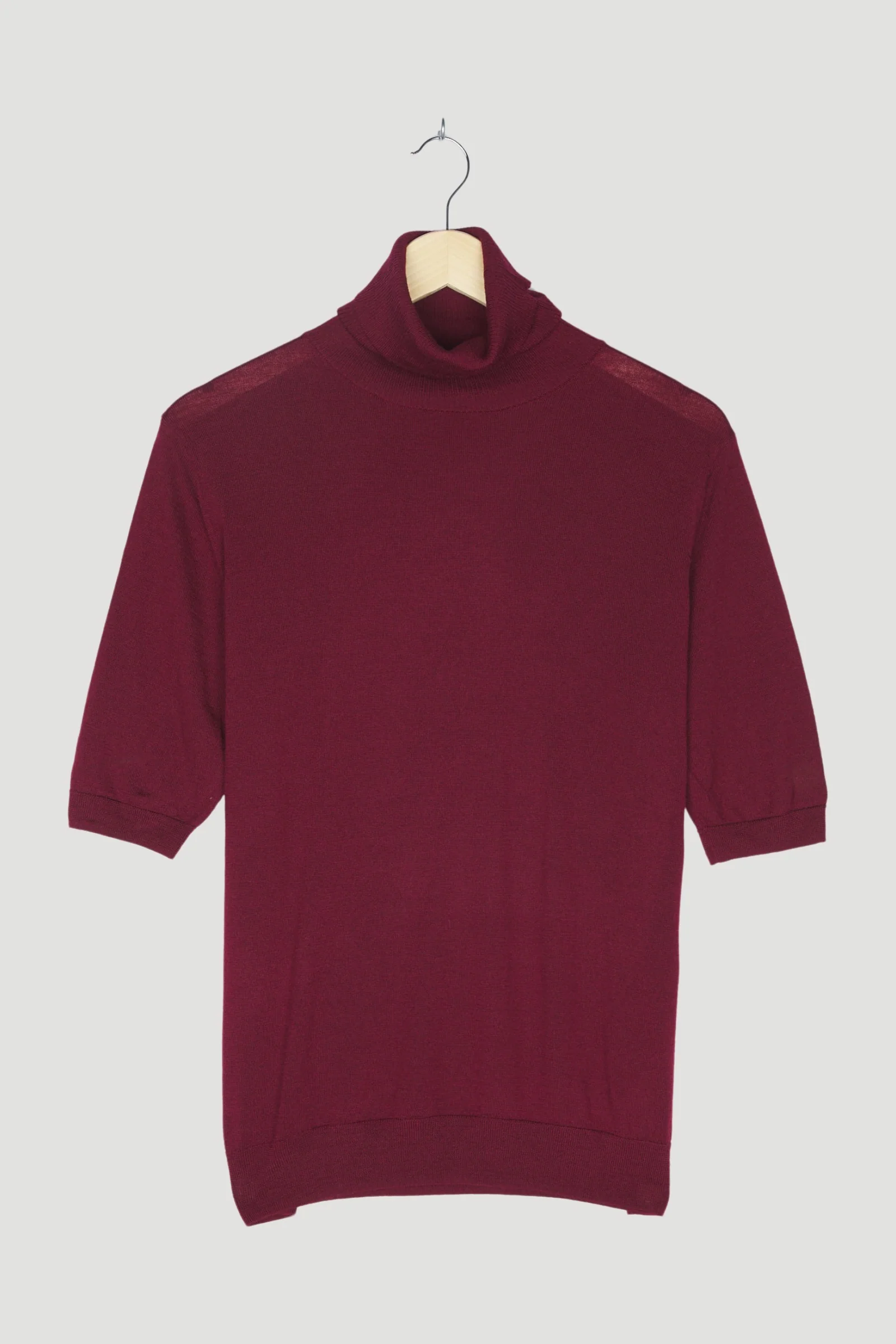 Secondhand Rollkragenpullover aus reiner Bio-Merinowolle - Image 4