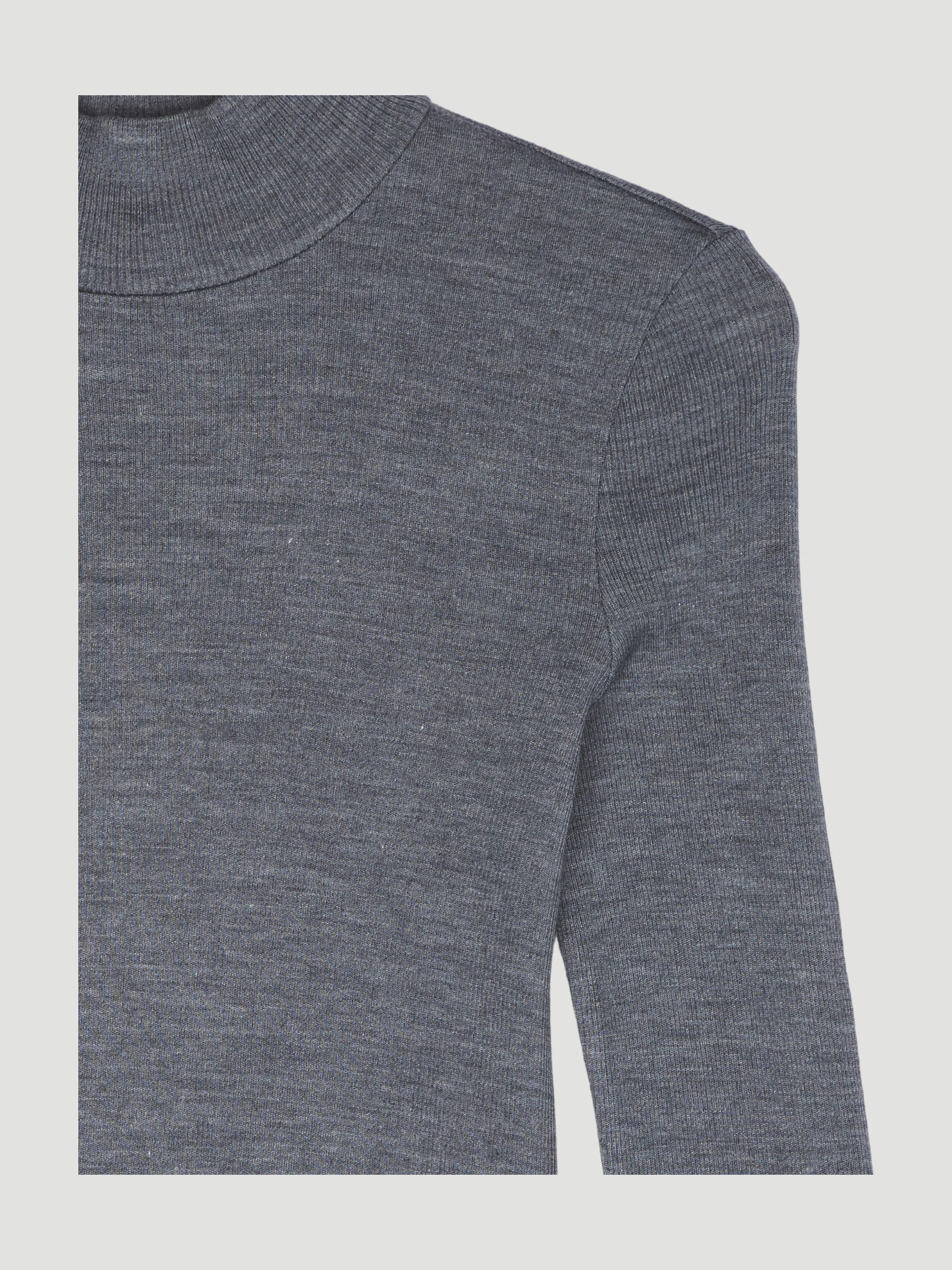 Secondhand Rollkragenshirt aus Bio-Merinowolle mit Seide - Image 3