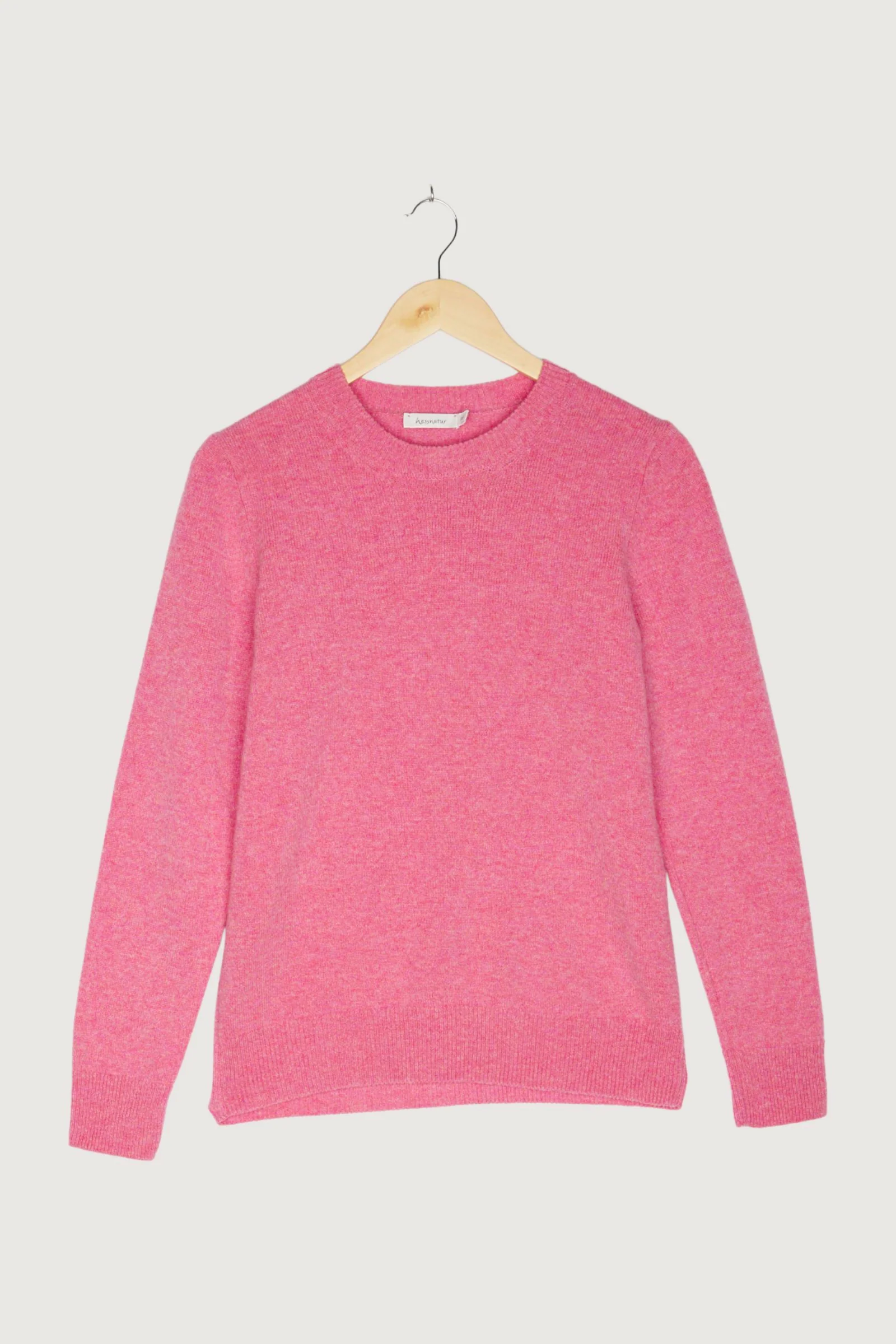 Secondhand Rundhals-Pullover aus reiner Lambswool