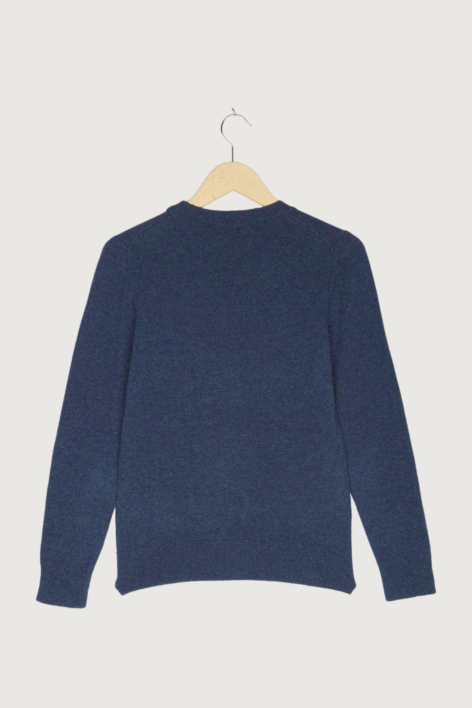 Secondhand Rundhals-Pullover aus reiner Lambswool - Image 5