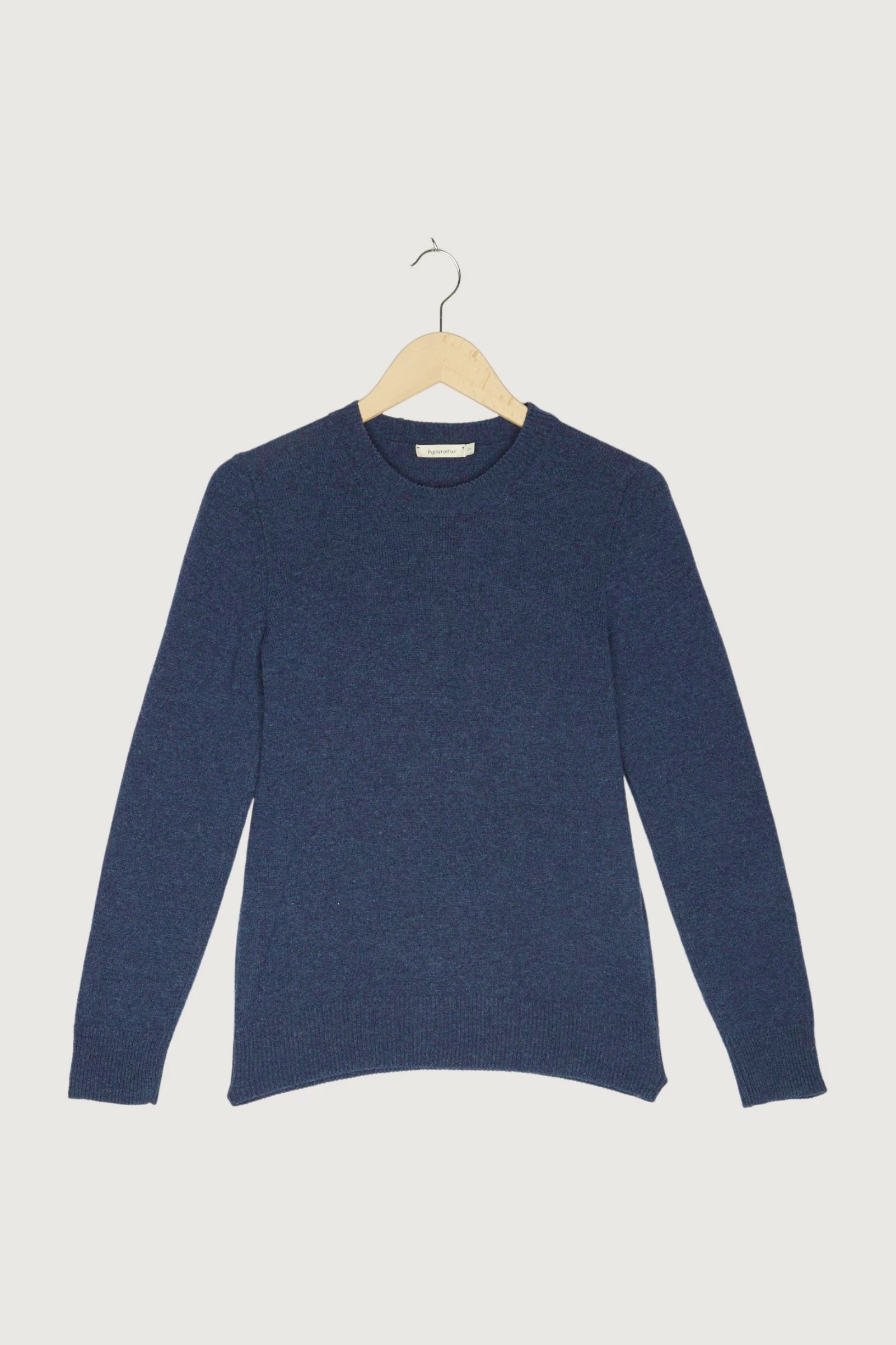 Secondhand Rundhals-Pullover aus reiner Lambswool - Image 6