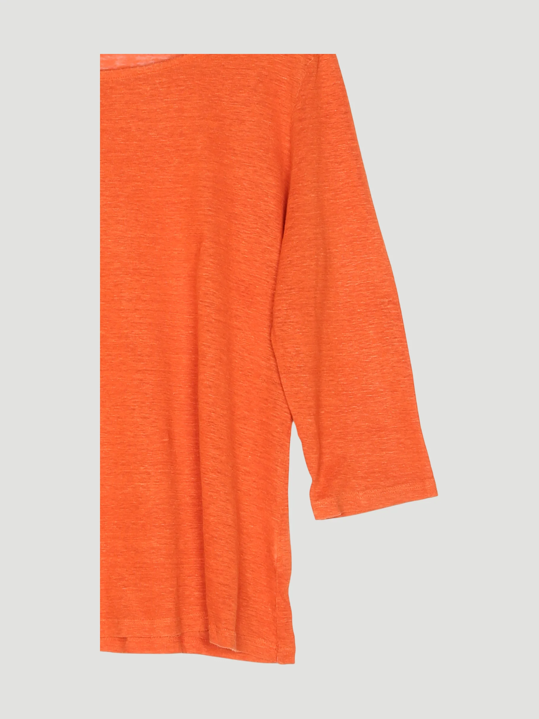Secondhand Schlupf Bluse aus Bio-Baumwolle mit Seide und Hanf - Image 3