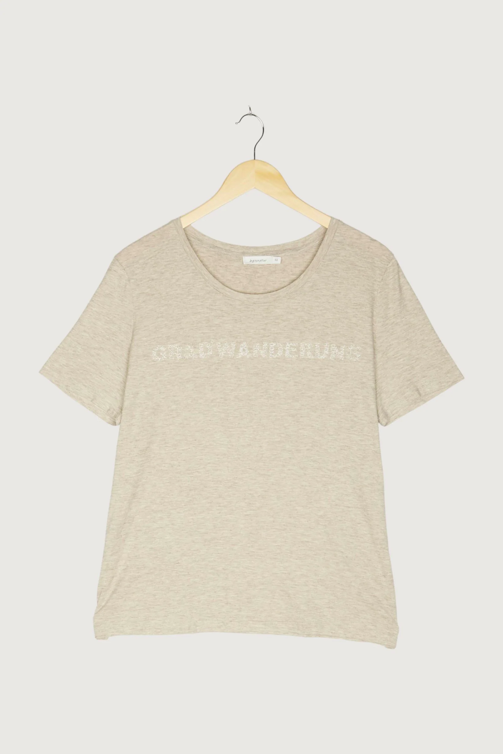 Shirt aus Bio-Baumwolle mit Yakwolle