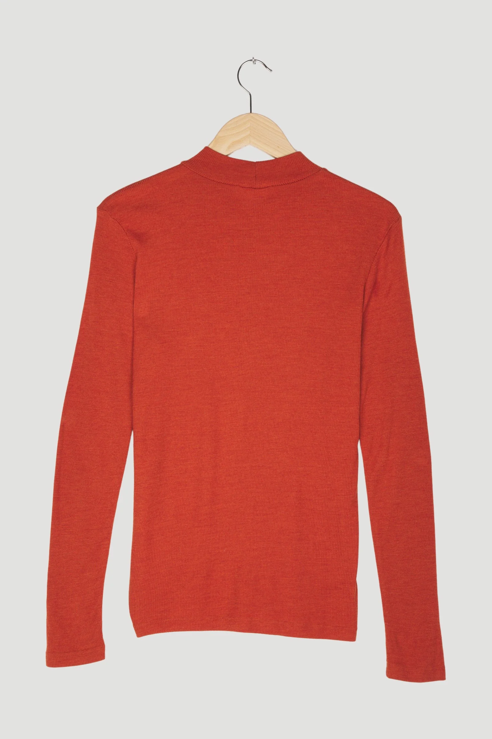 Shirt aus Bio-Merinowolle mit Seide - Image 2