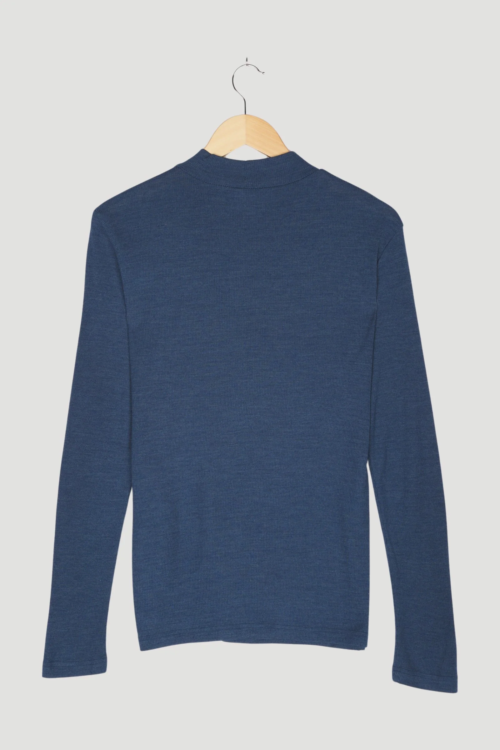 Shirt aus Bio-Merinowolle mit Seide - Image 5