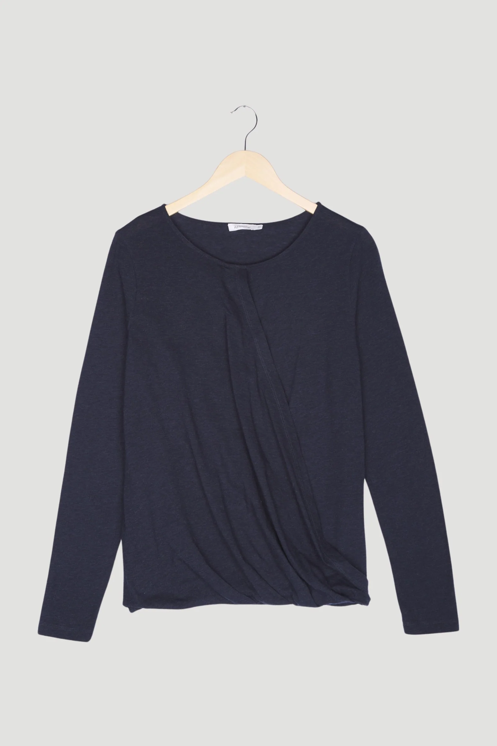 Secondhand Shirt aus Baumwolle mit Schurwolle
