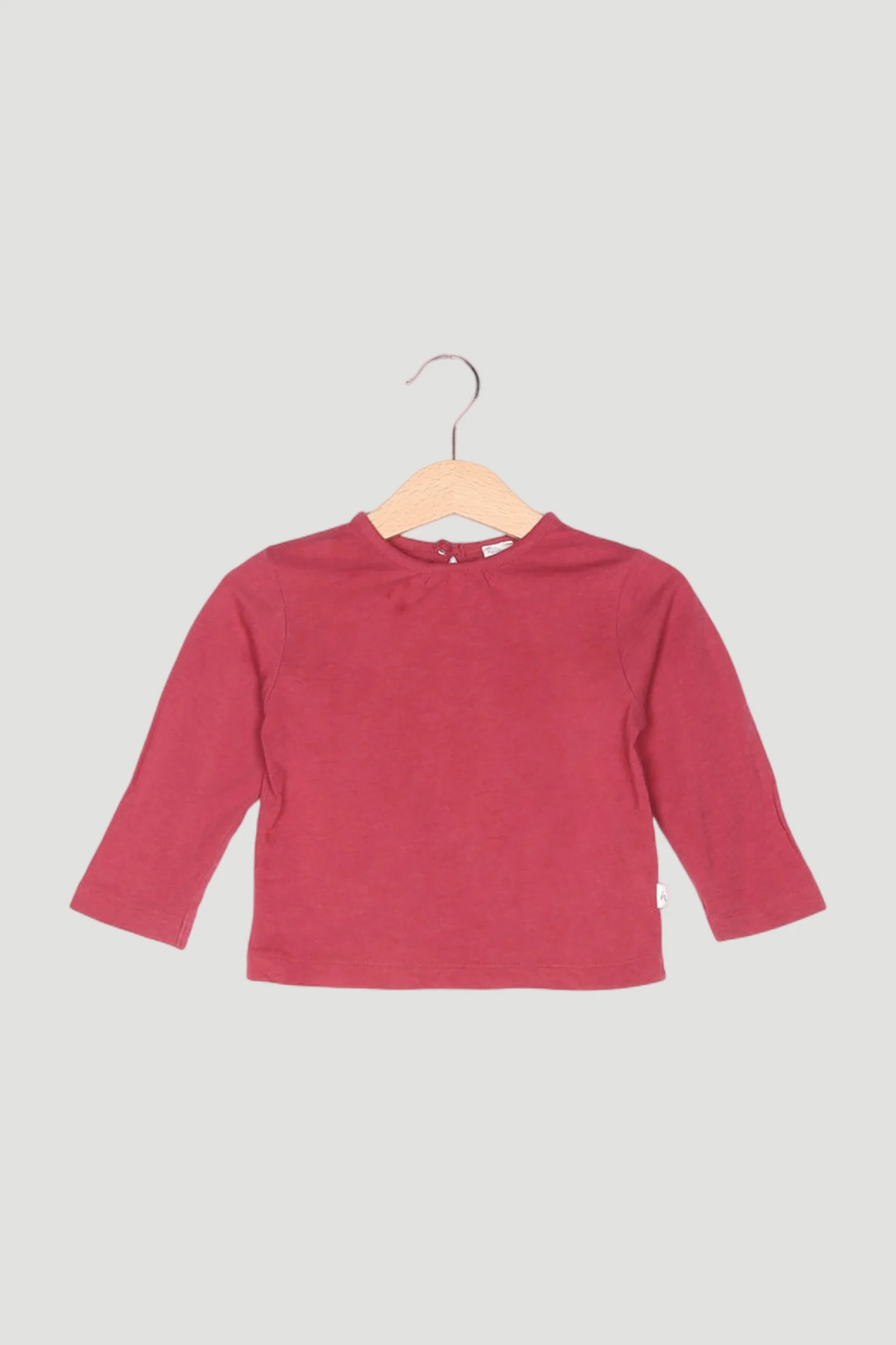 Secondhand Shirt aus Baumwolle mit Schurwolle