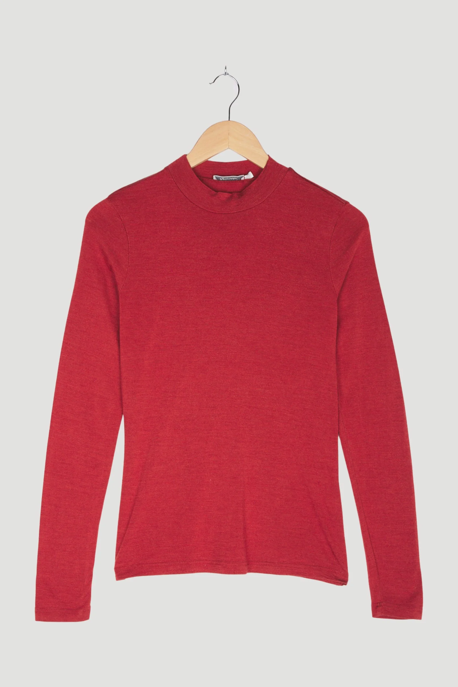 Secondhand Shirt aus Bio-Schurwolle mit Seide