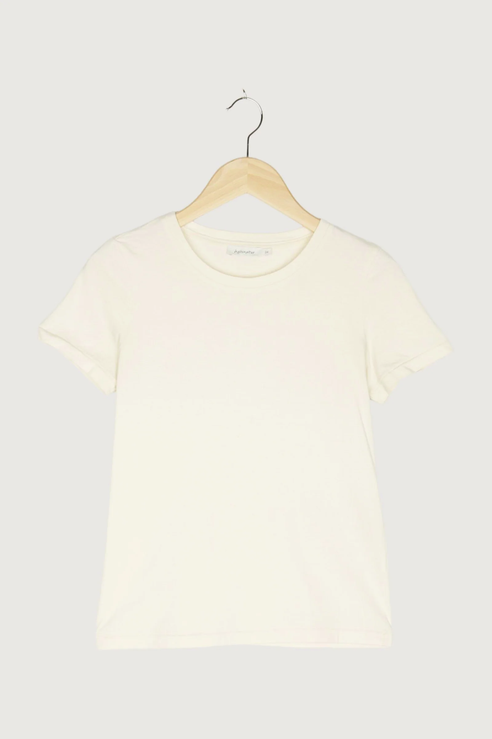 Secondhand Shirt aus farbig gewachsener Bio-Baumwolle