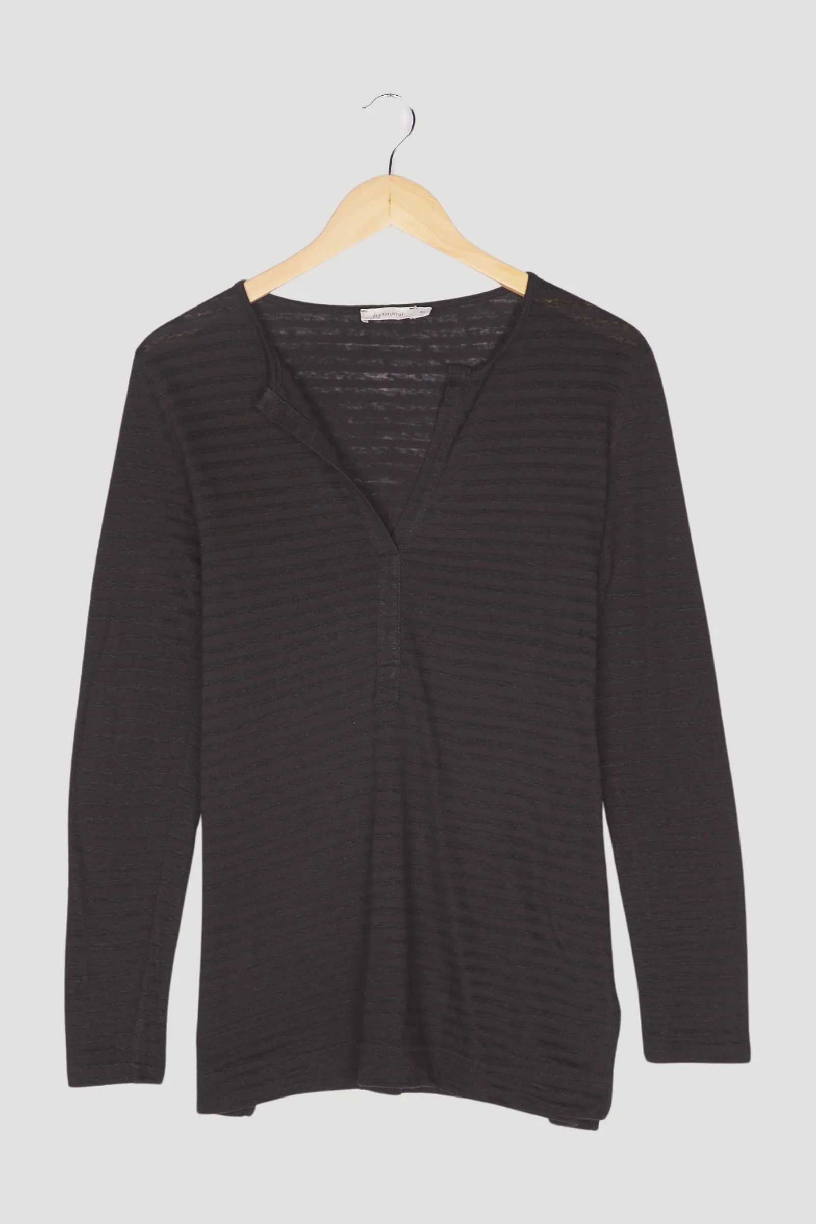 Secondhand Shirt aus Leinen mit Bio-Baumwolle