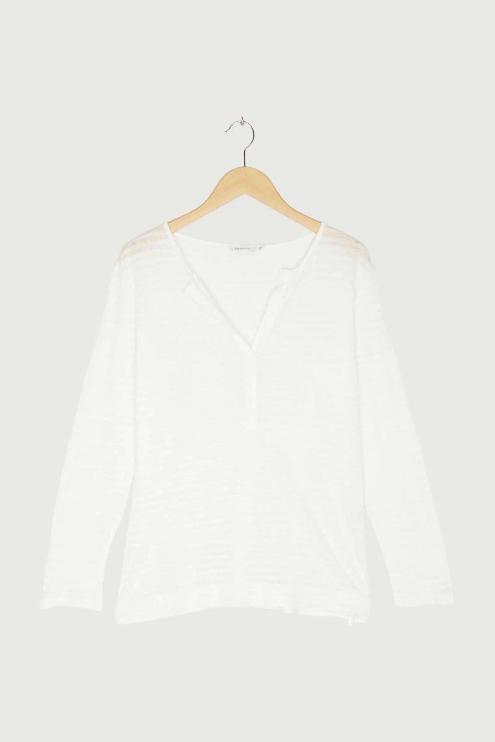 Secondhand Shirt aus Leinen mit Bio-Baumwolle - Image 4