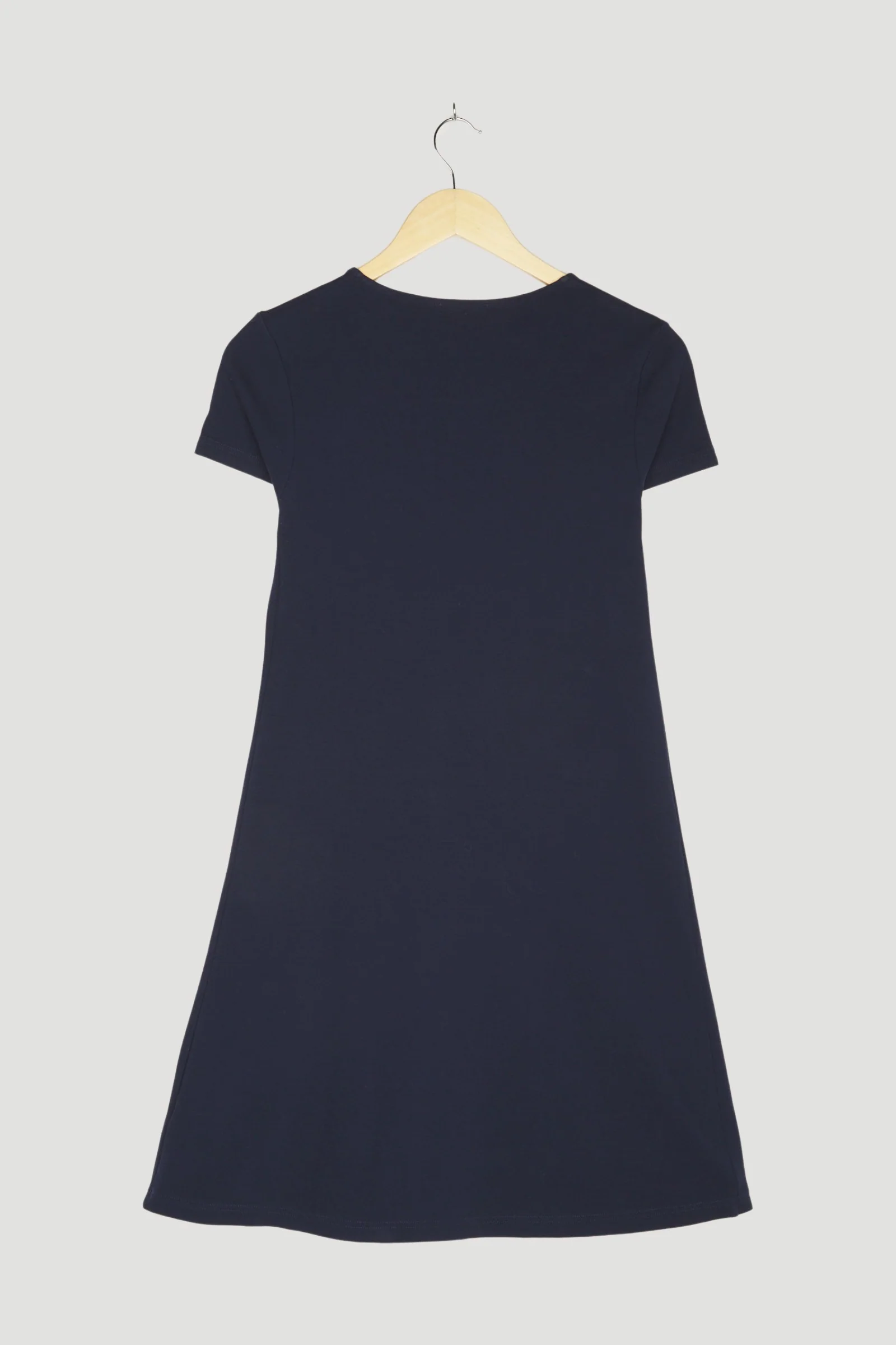 Secondhand Shirt-Kleid aus reiner Bio-Baumwolle - Image 5