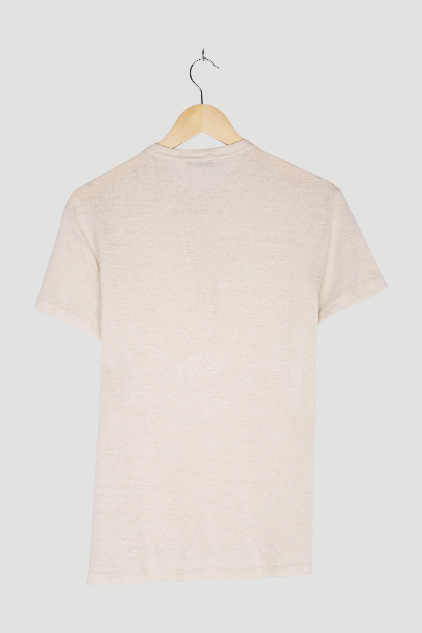 Secondhand Shirt mit Stehkragen aus reinem Leinen - Image 2