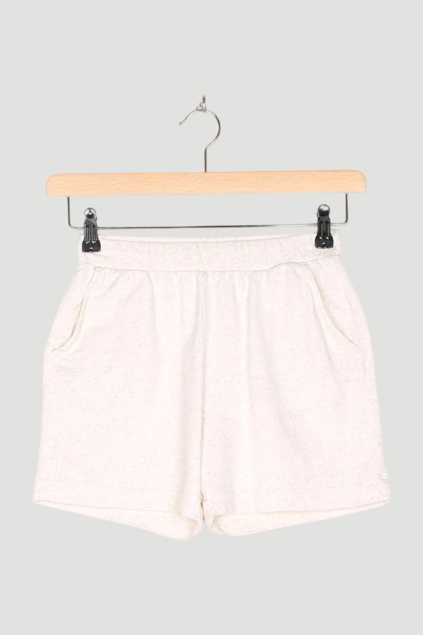 Secondhand Shorts aus Bio-Baumwolle mit Hanf und Schurwolle