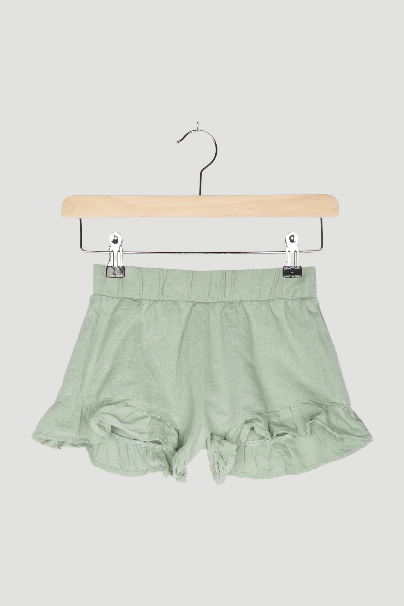 Secondhand Shorts aus Leinen mit Bio-Baumwolle