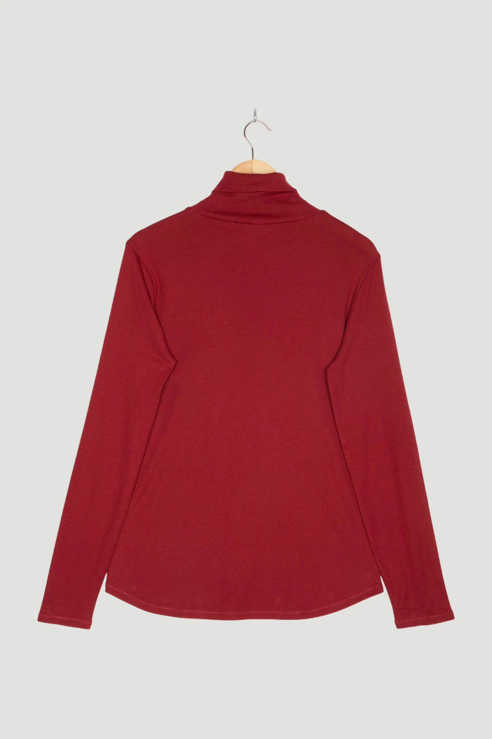 Secondhand Soft Rib Rollkragen Shirt Fitted aus Bio-Baumwolle und TENCEL™ Modal - Image 2