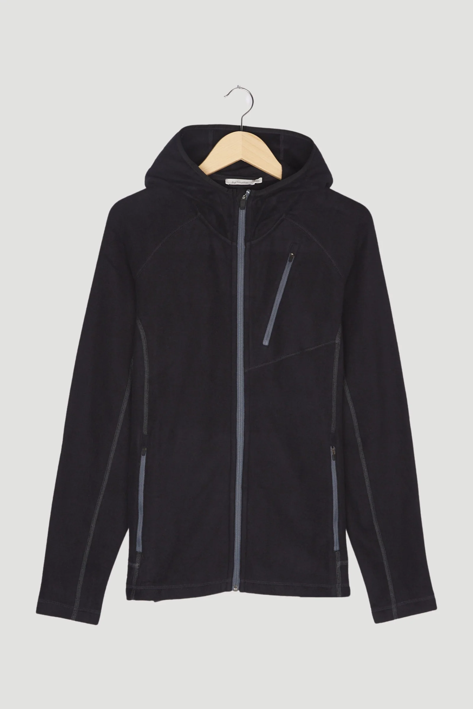 Secondhand Softfleece-Jacke aus reiner Bio-Baumwolle