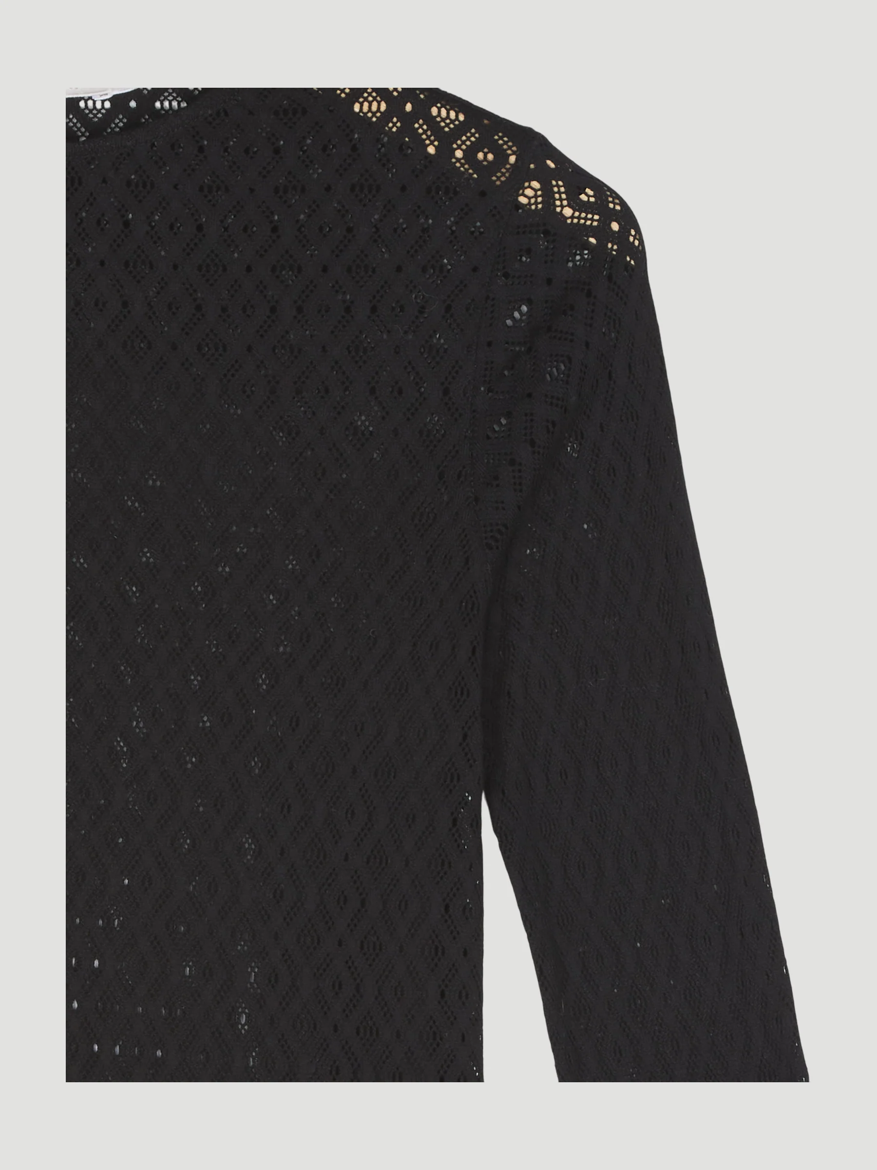 Secondhand Spitzen-Shirt aus reiner Bio-Baumwolle - Image 3