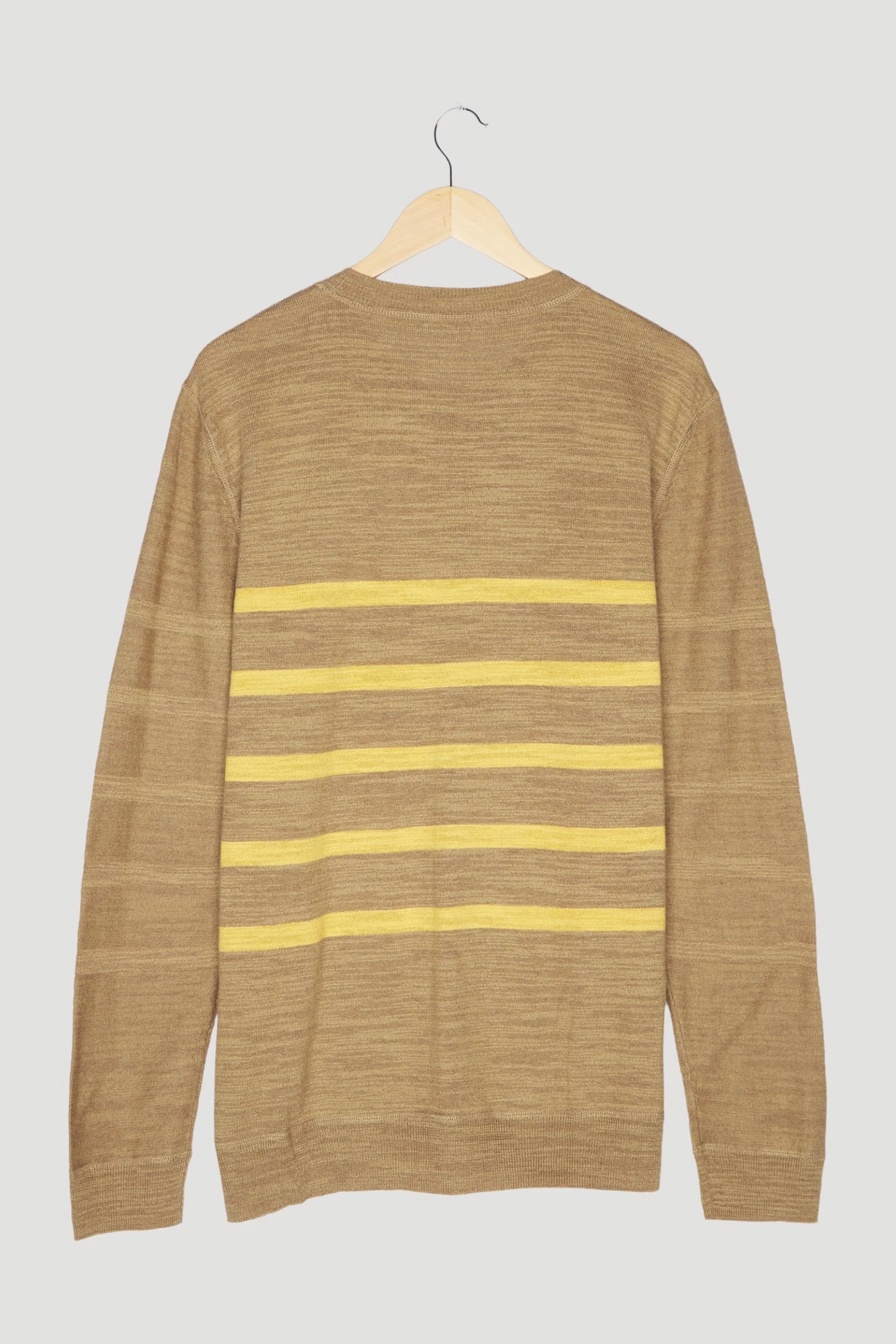 Secondhand Streifen-Pullover aus Leinen mit Bio-Baumwolle - Image 2