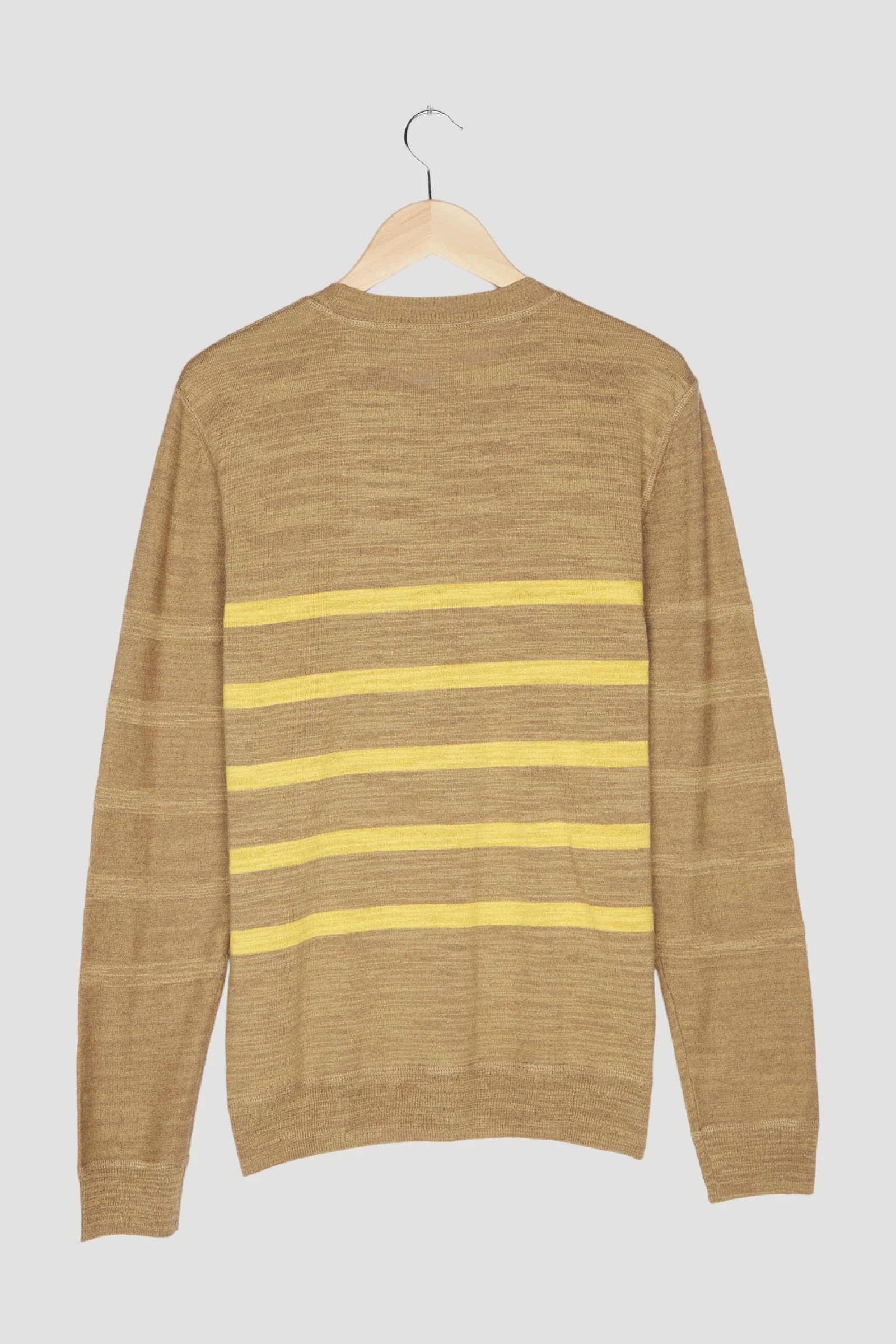 Secondhand Streifen-Pullover aus Leinen mit Bio-Baumwolle - Image 5