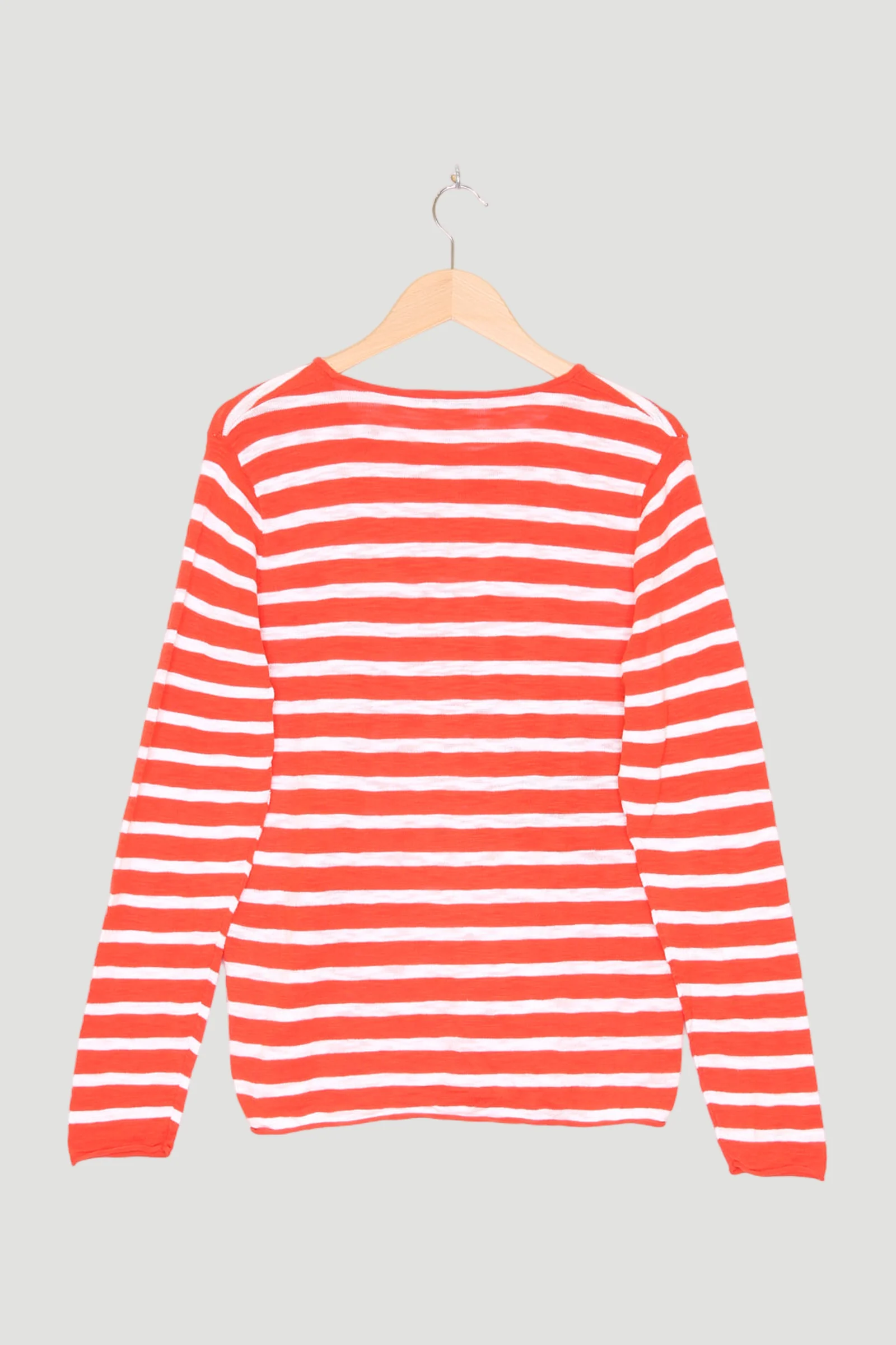 Secondhand Streifen-Pullover aus reiner Bio-Baumwolle - Image 2
