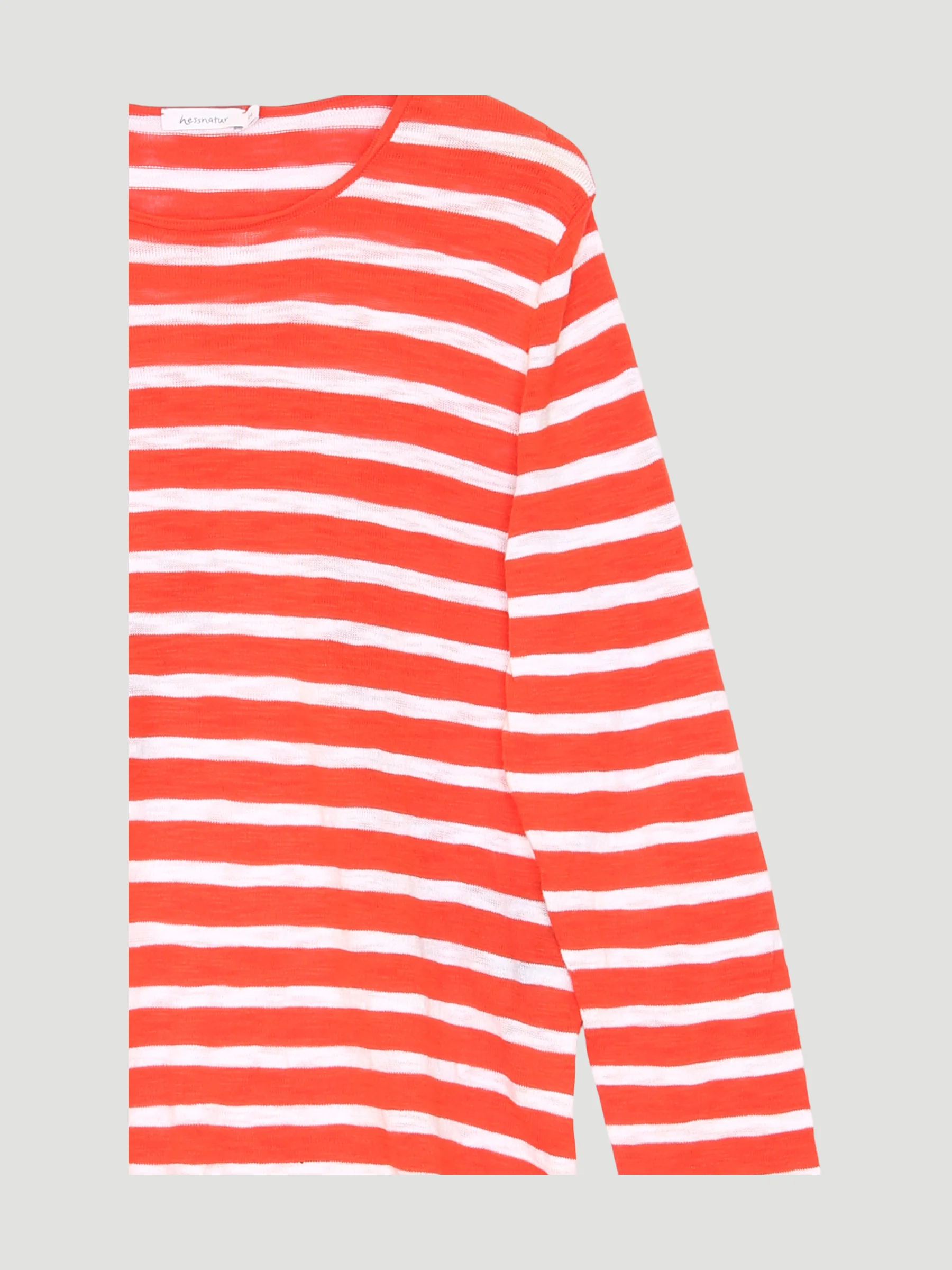 Secondhand Streifen-Pullover aus reiner Bio-Baumwolle - Image 3