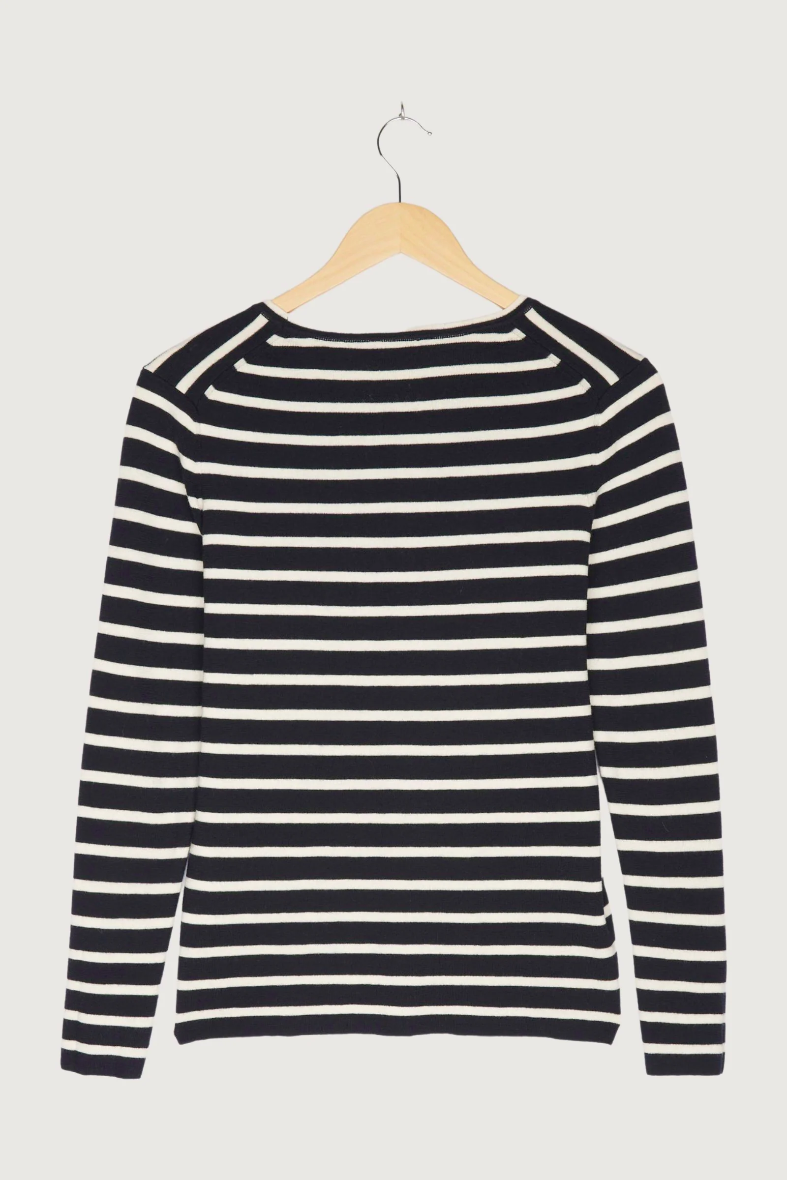 Secondhand Streifenpullover aus reiner Bio-Merinowolle - Image 2