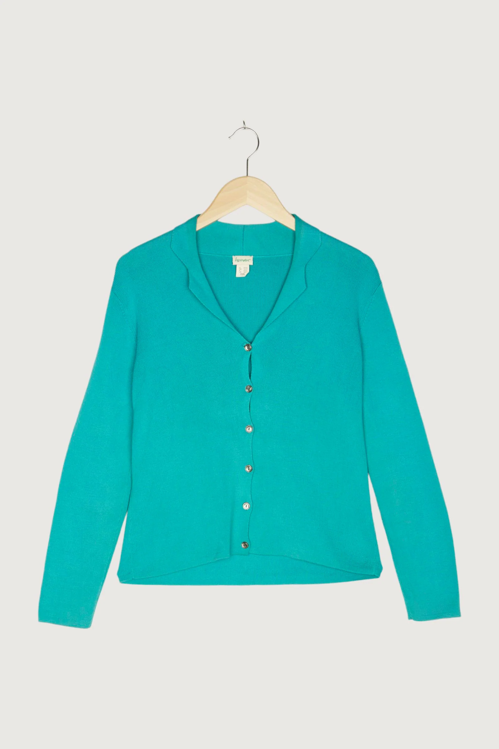 Secondhand Strickbluse aus reiner Bio-Baumwolle - Image 8