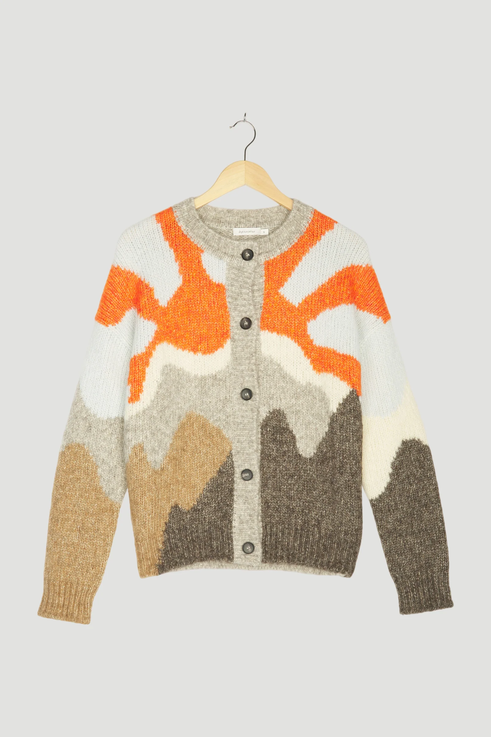 Secondhand Strickjacke aus Alpaka mit Bio-Baumwolle - Image 4