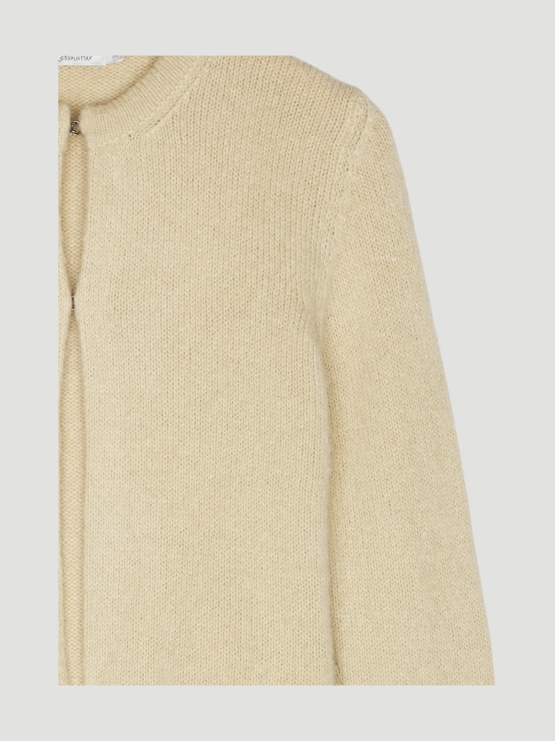 Secondhand Strickjacke aus Alpaka mit Mohair und Seide - Image 3
