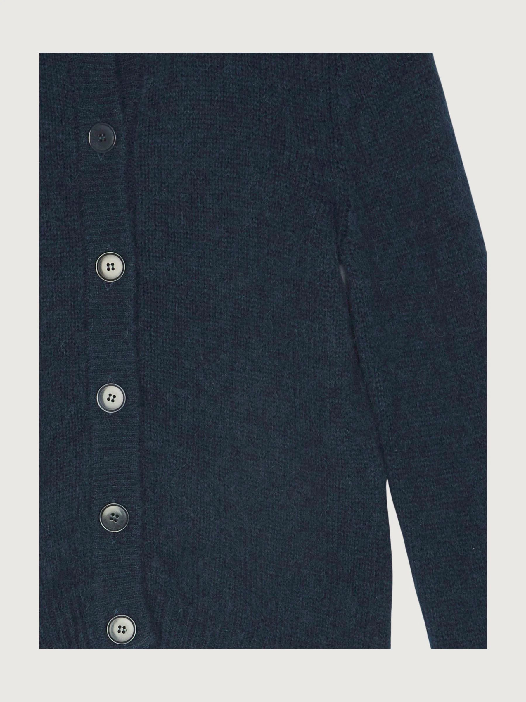 Secondhand Strickjacke aus Alpaka mit Seide und Mohair - Image 6