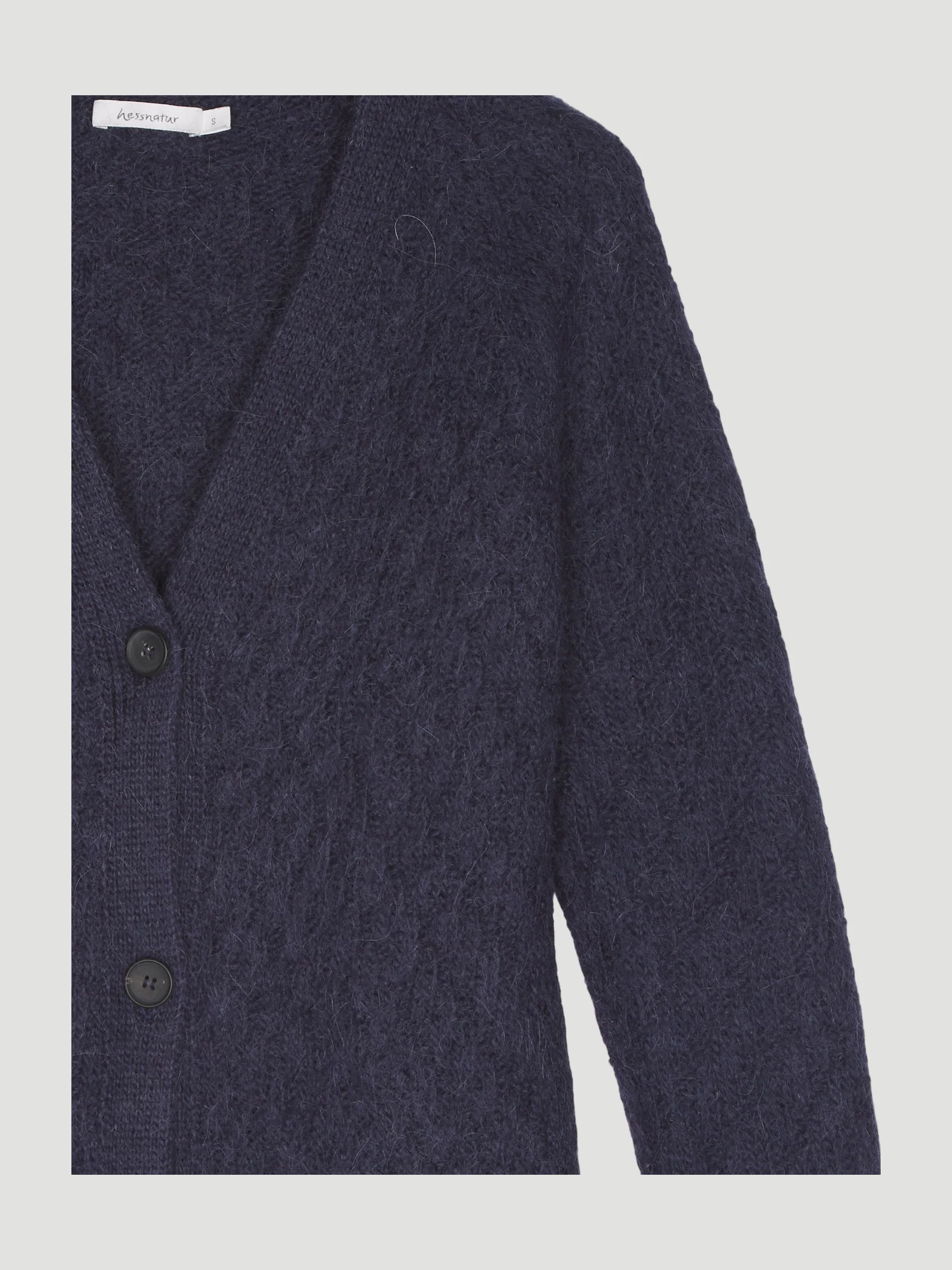 Secondhand Strickjacke aus Alpaka und Schurwolle - Image 3